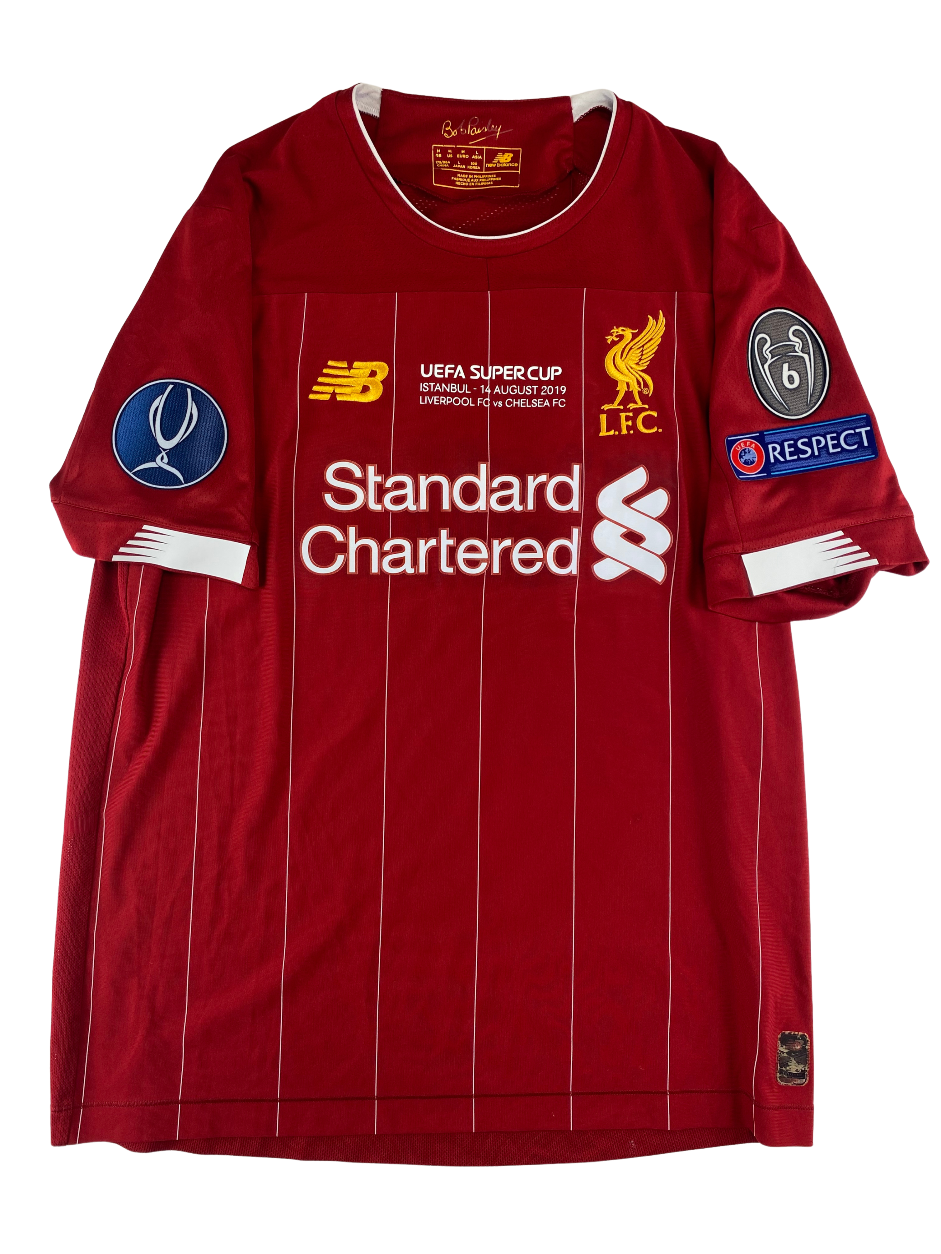 Roberto Firmino Liverpool Heimtrikot 19/20 ENDGÜLTIGER DRUCK - M