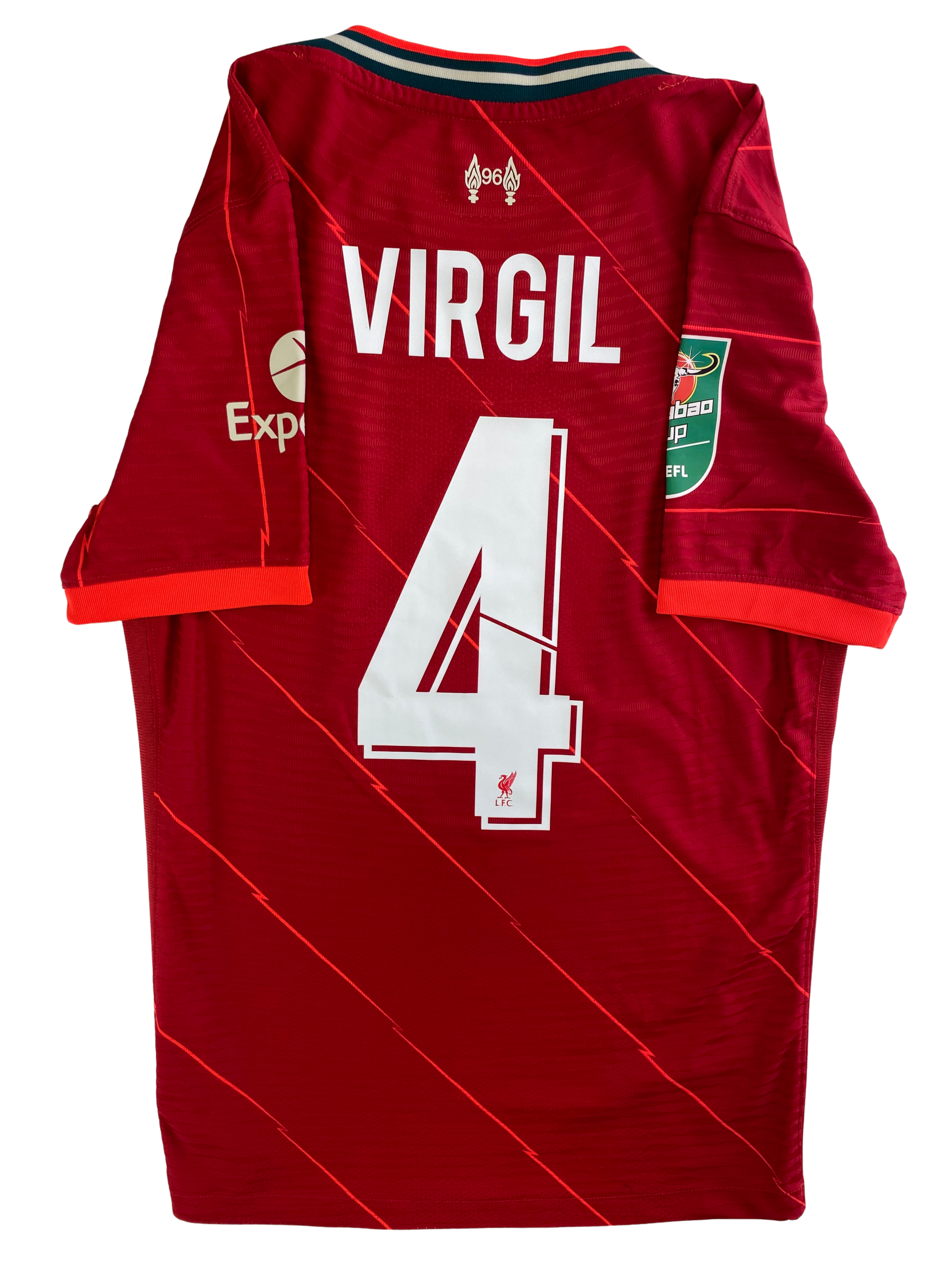 Virgil van Dijk Liverpool 21/22 Player Issue FINALPRINT - S
