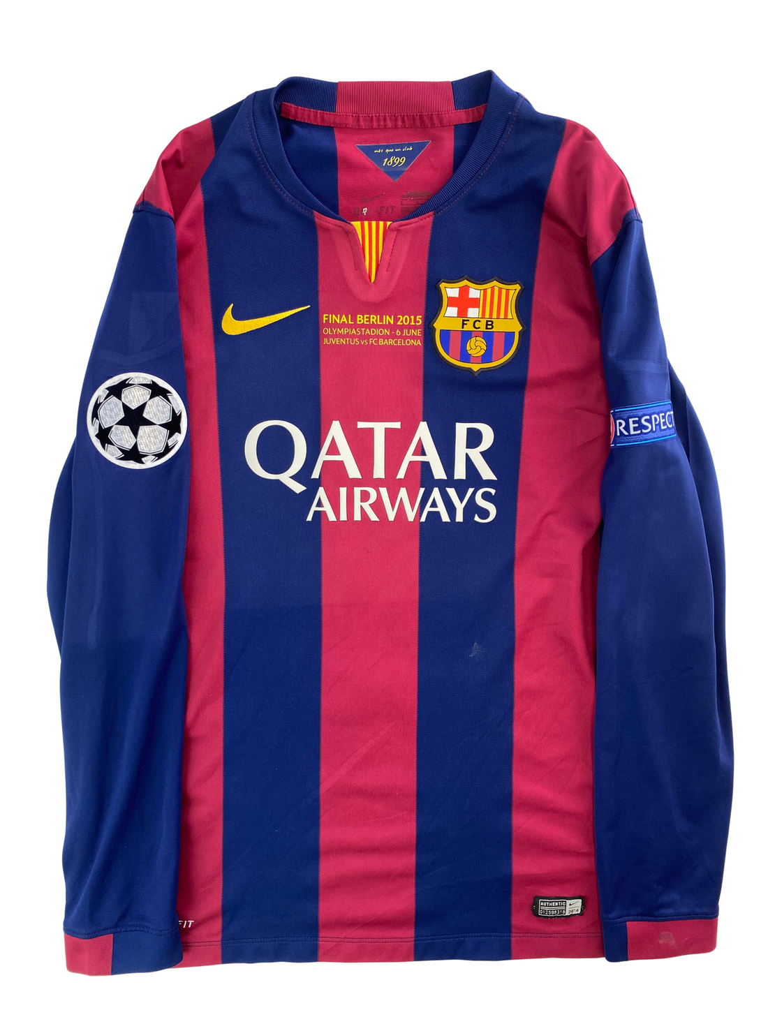 Lionel Messi FC Barcelona 14/15 FINALPRINT - L