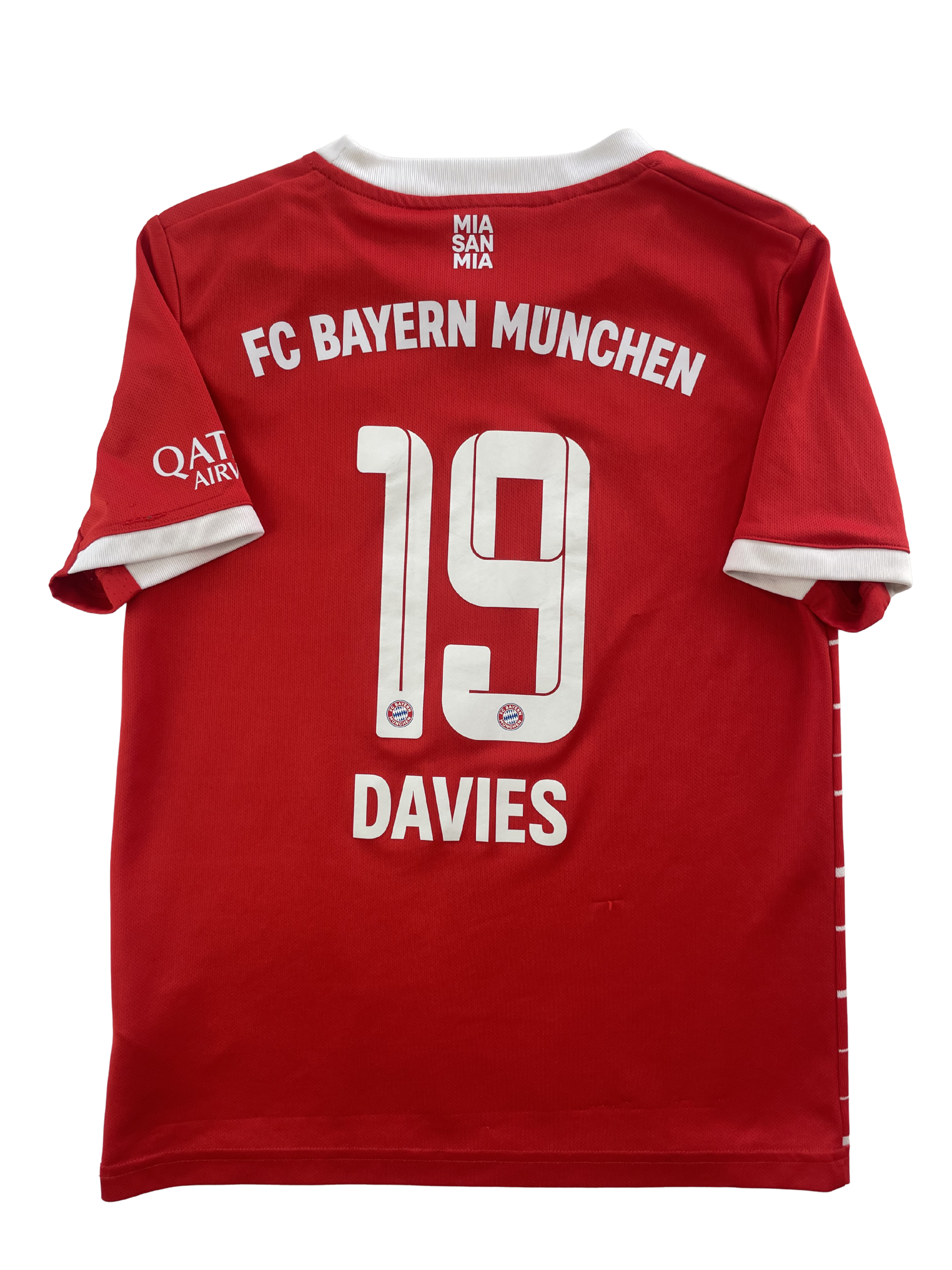 Alphonso Davies Bayern München Heimtrikot 22/23 - 11/12 Jahre