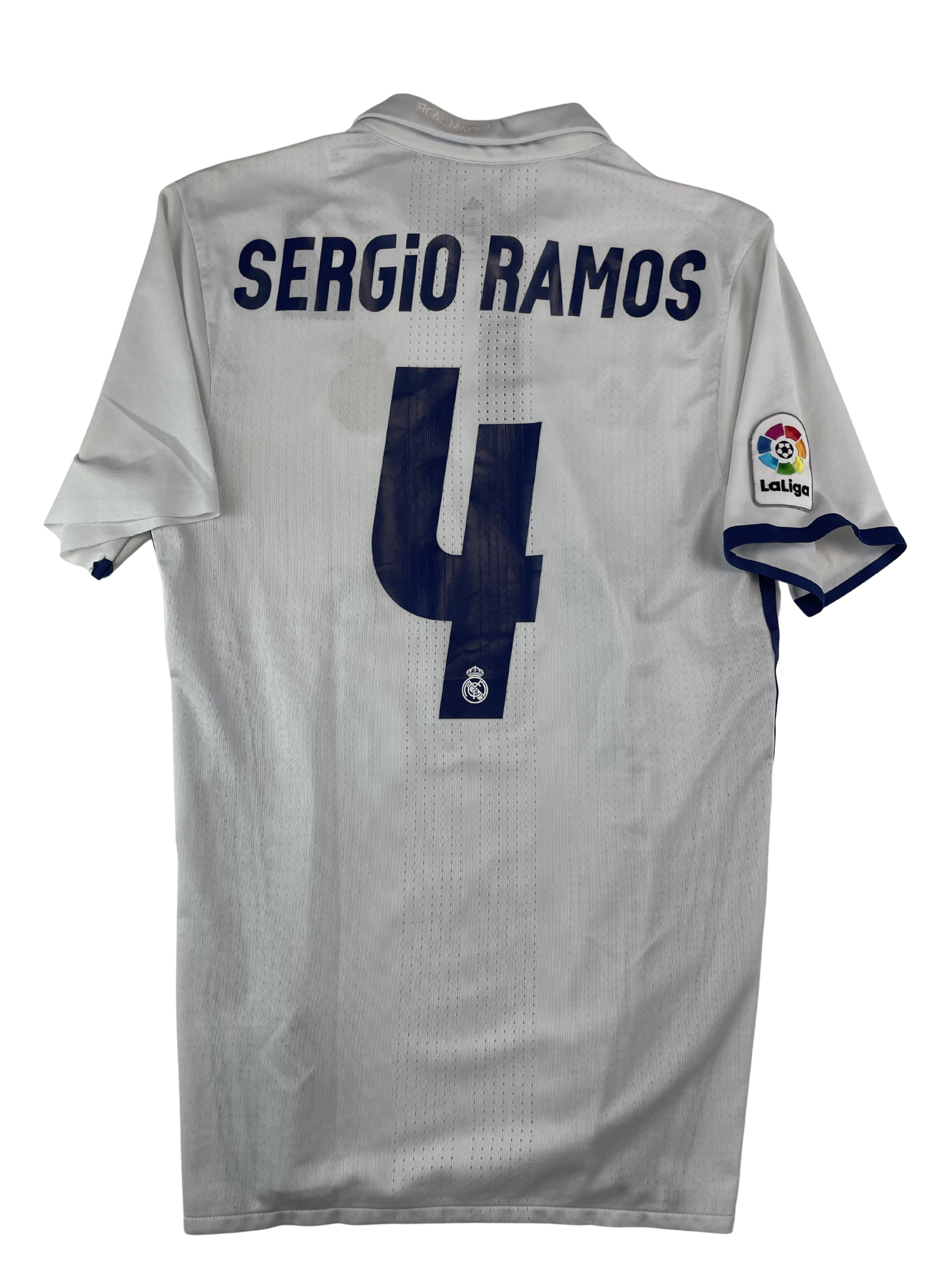 Sergio Ramos Real Madrid 16/17 Authentisches Heimtrikot - M