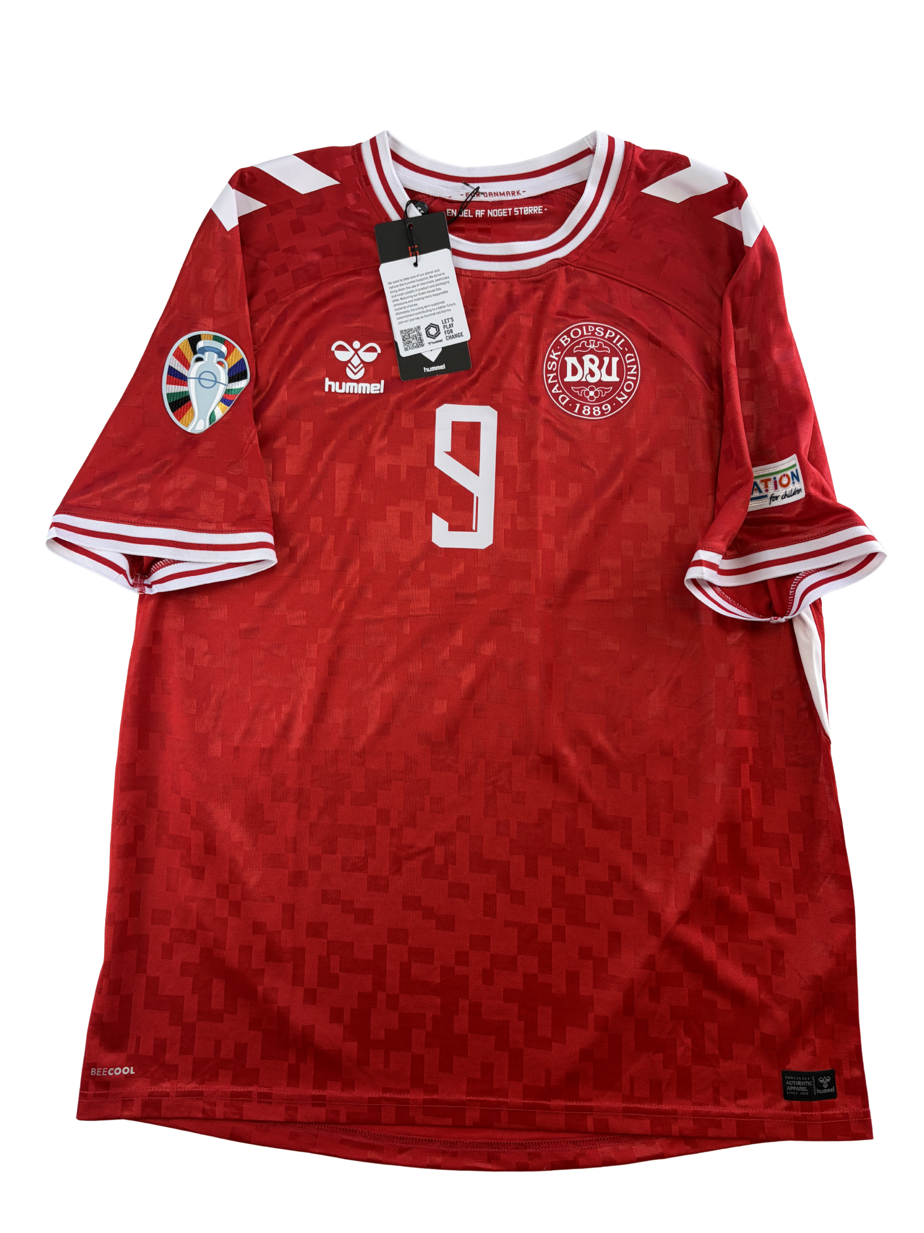 Rasmus Højlund Danmark 23/24 - XL