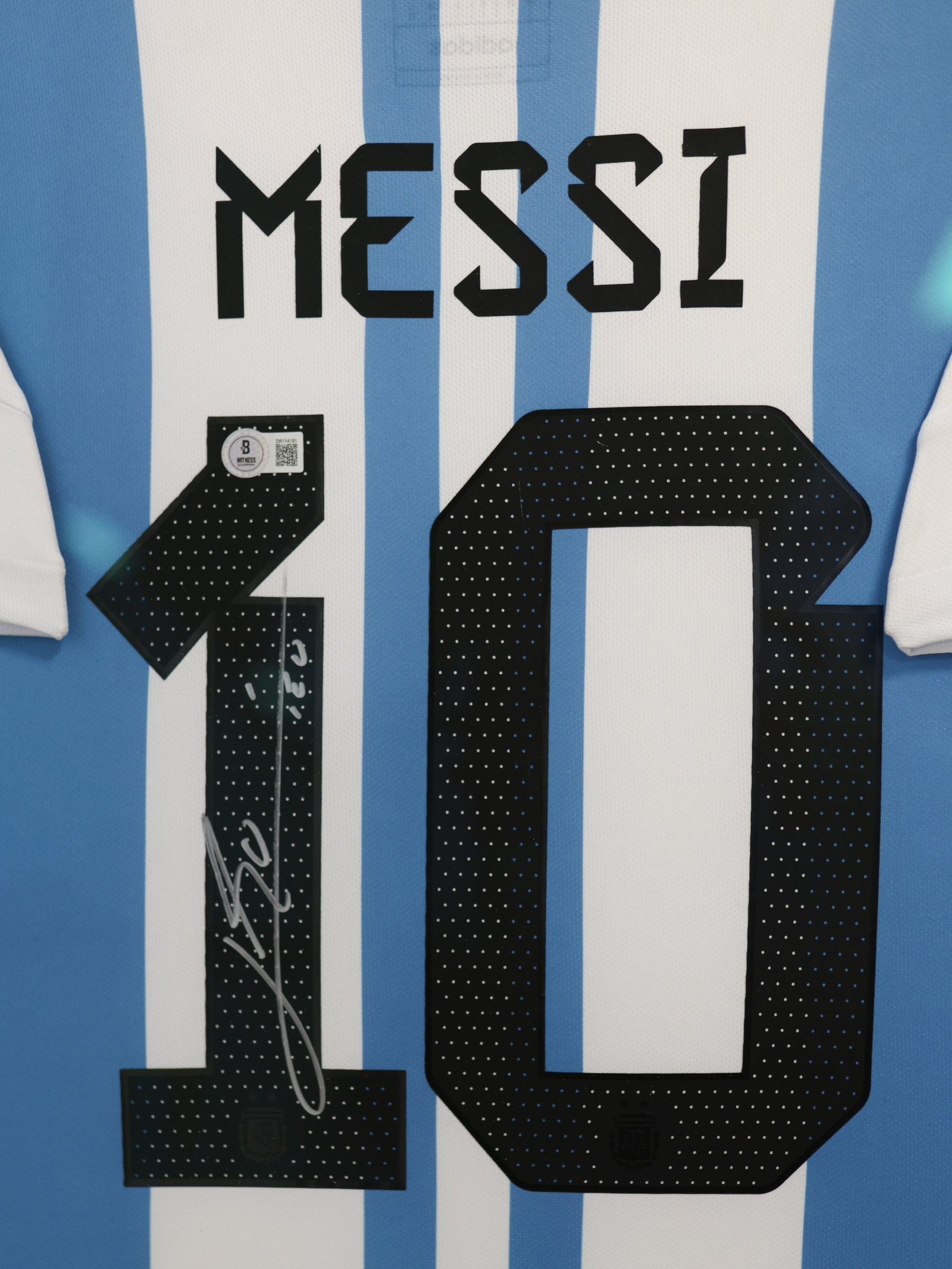 Lionel Messi Argentina 22/23 SIGNED