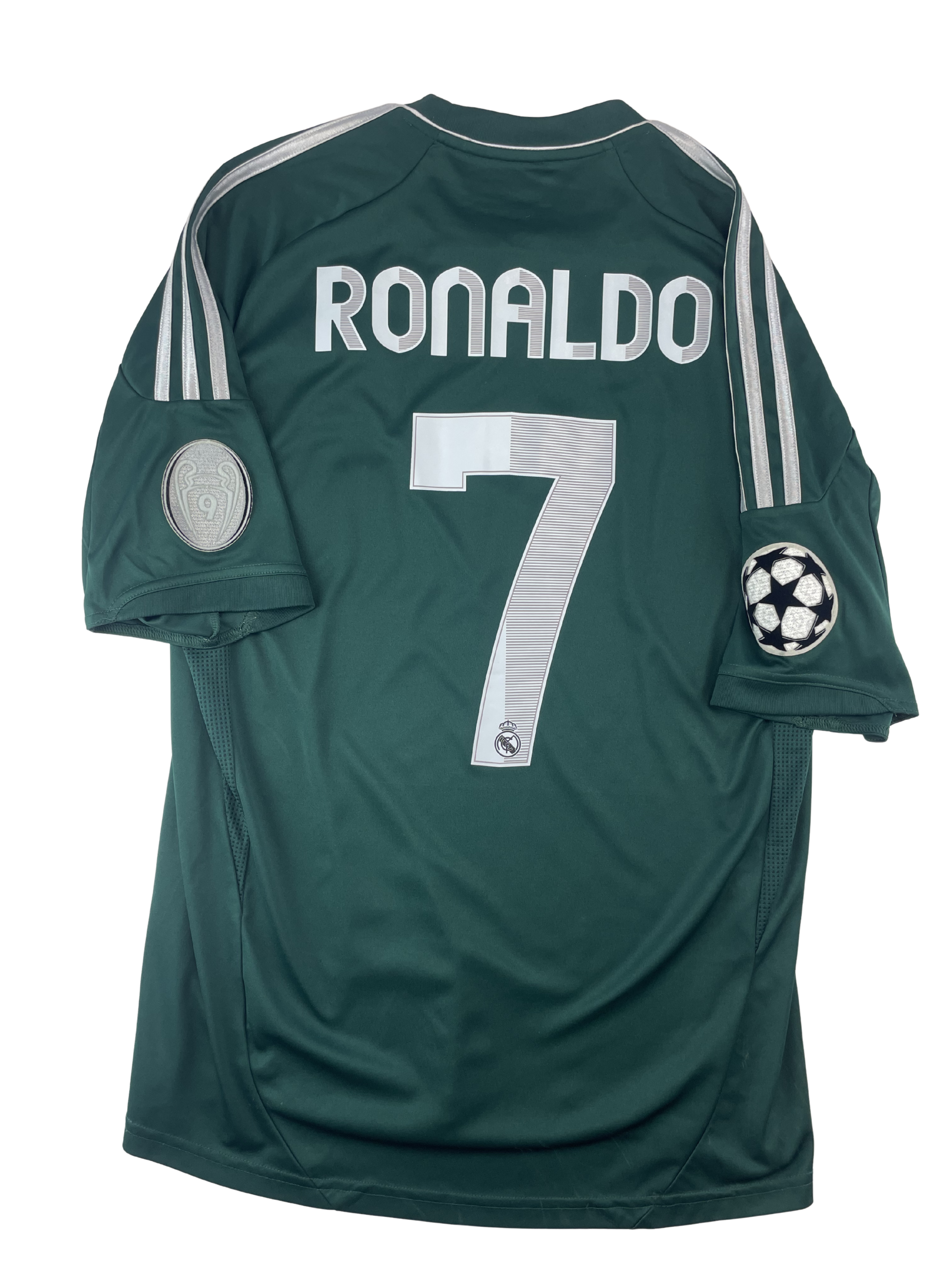 Cristiano Ronaldo Real Madrid 12/13 3. Trikot – L