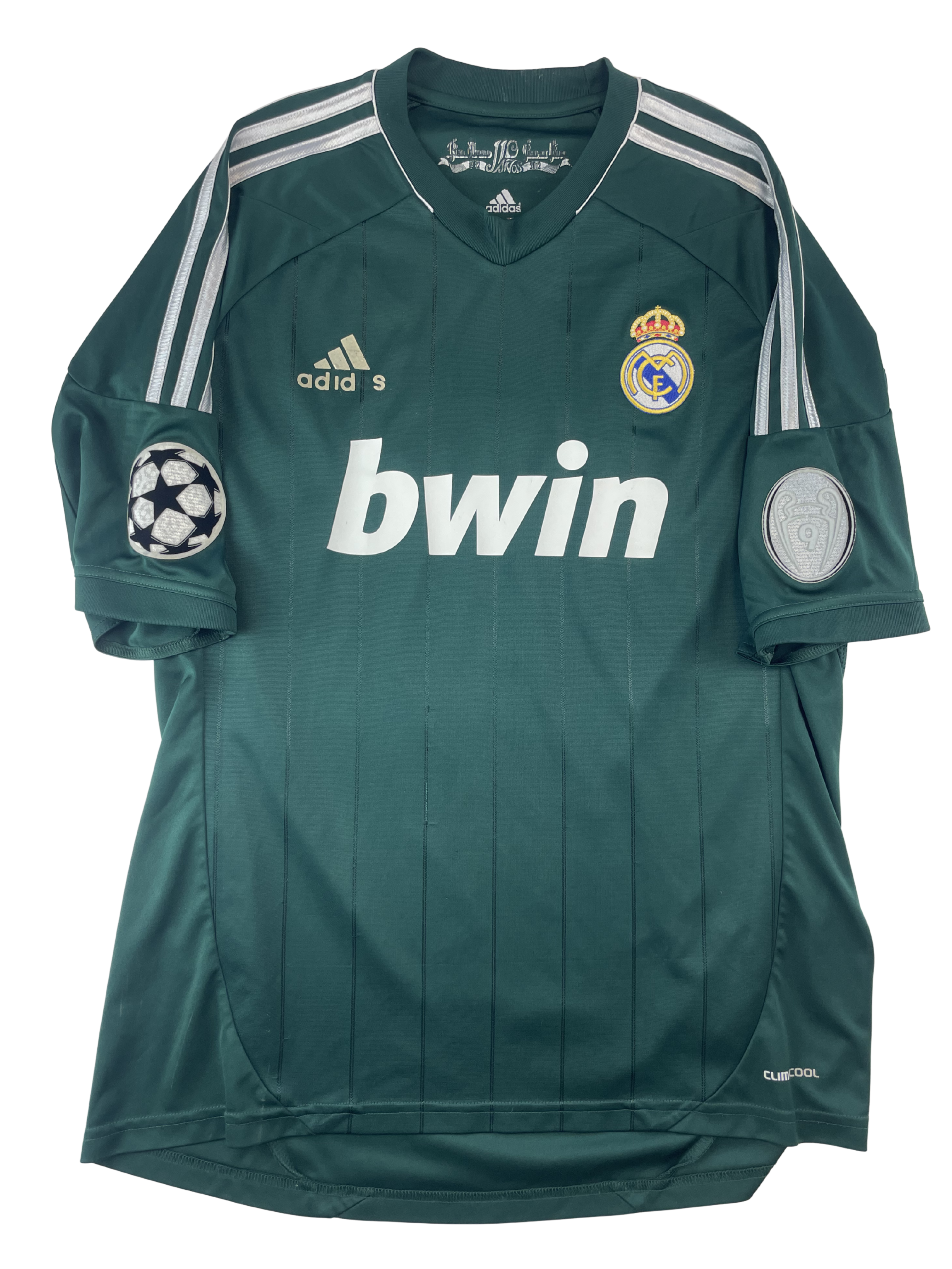 Cristiano Ronaldo Real Madrid 12/13 3. Trikot – L