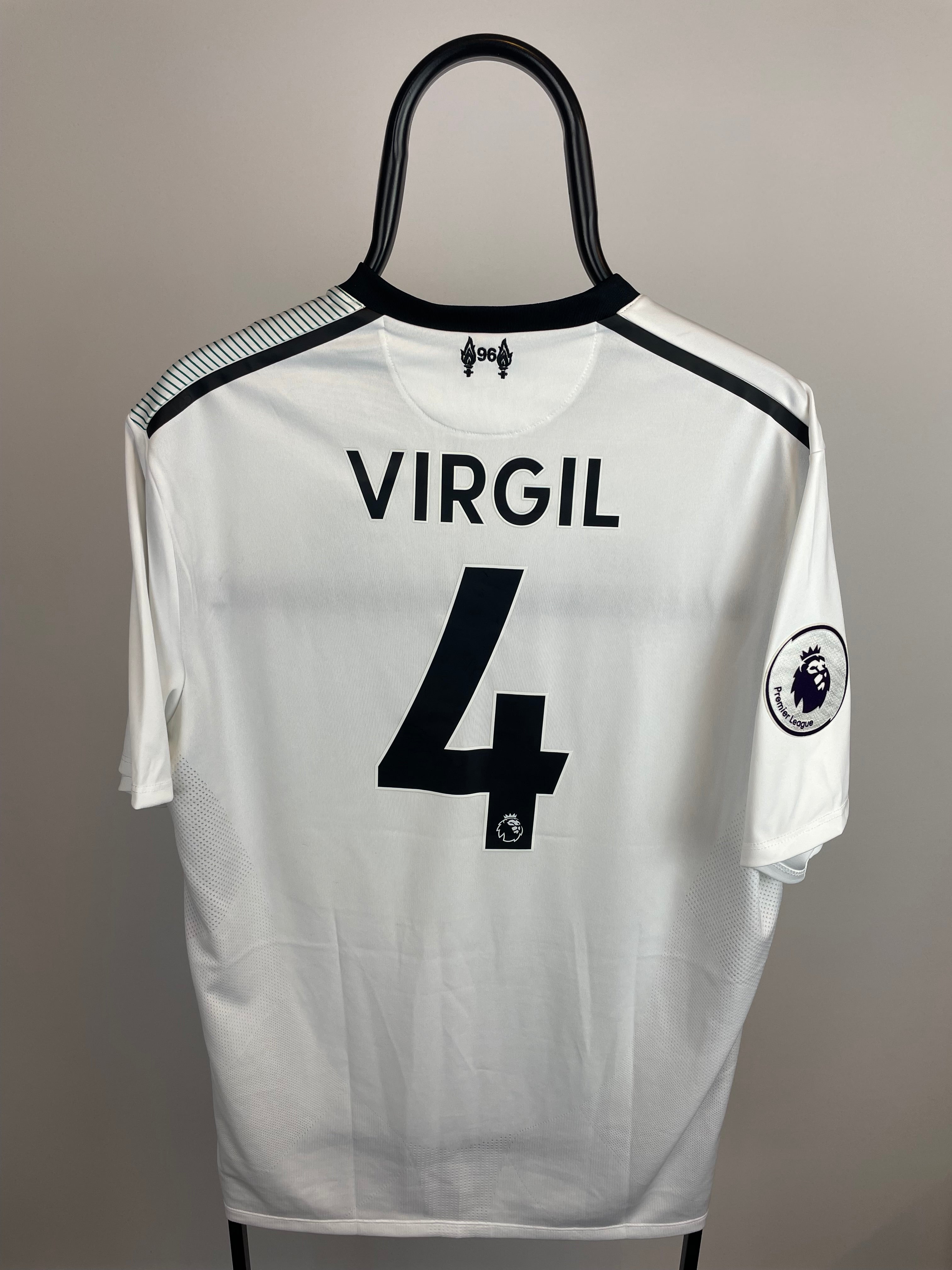 Virgil Van Dijk Liverpool 17/18 udebanetrøje - XL