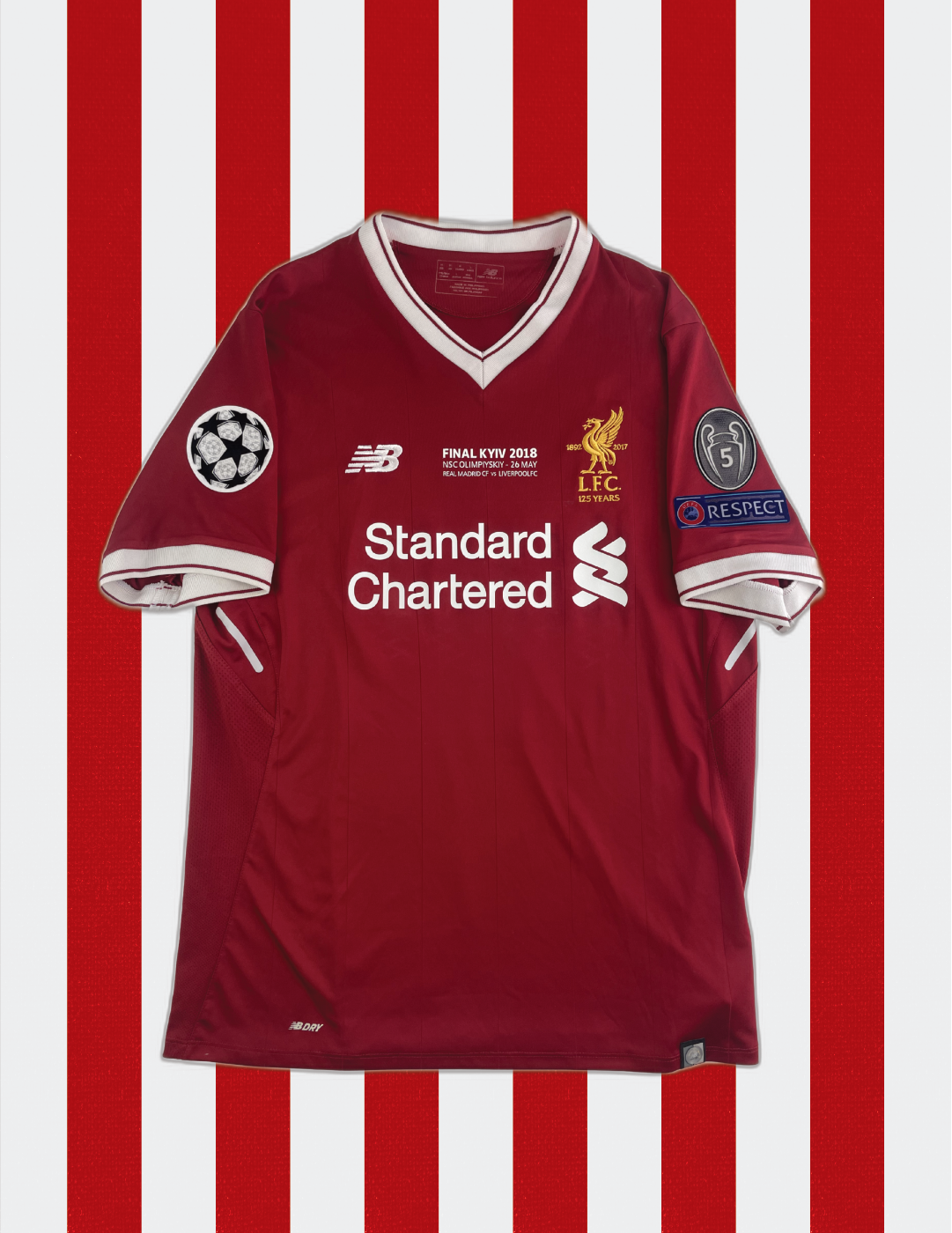 Mohammed Salah Liverpool 17/18 FINALPRINT - M