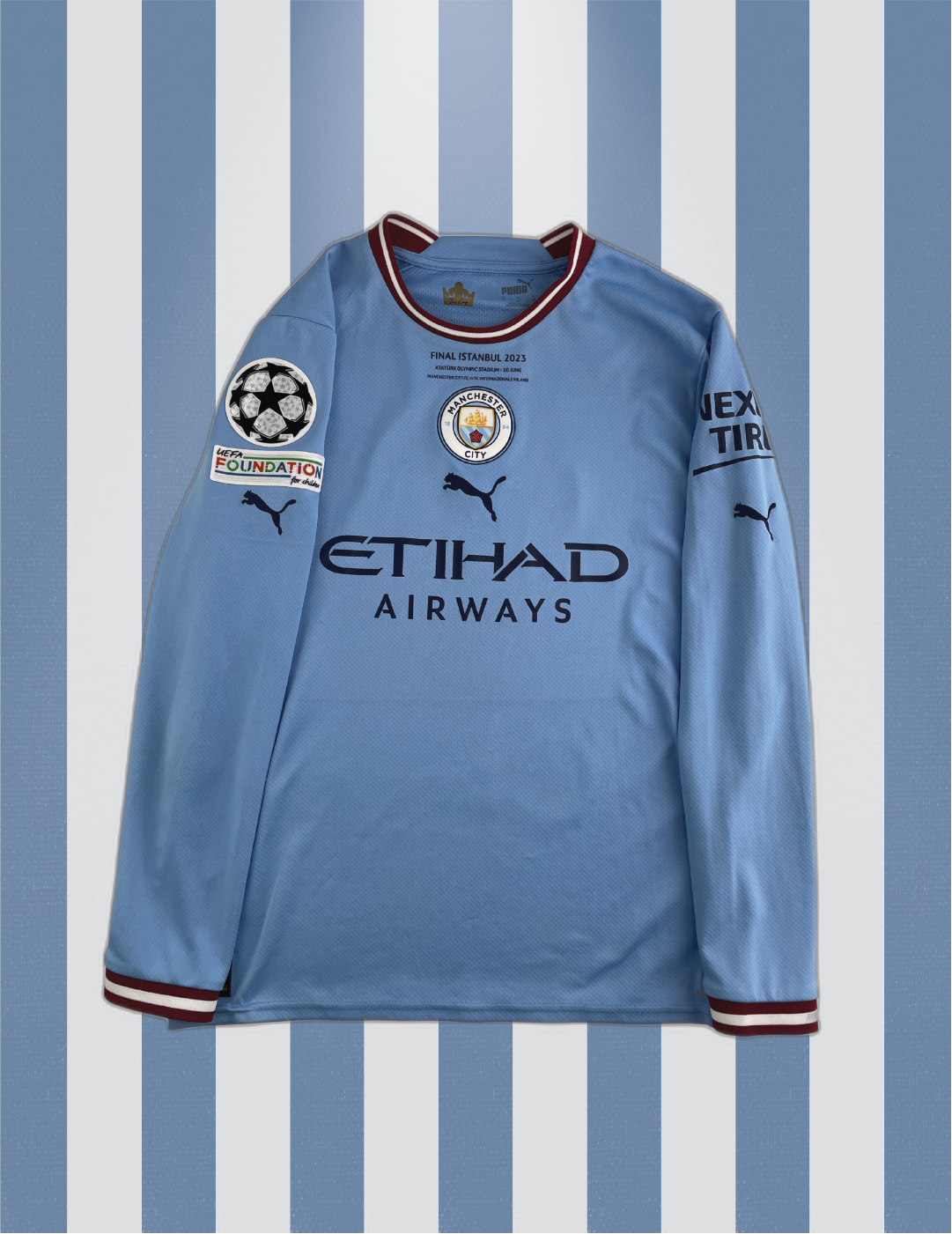 Erling Haaland Manchester City 22/23 FINALPRINT - M