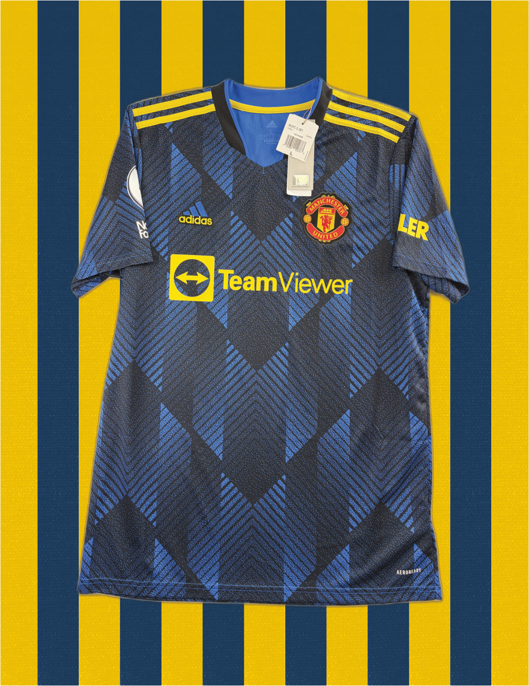 Cristiano Ronaldo Manchester United 21/22 SIGNED - L