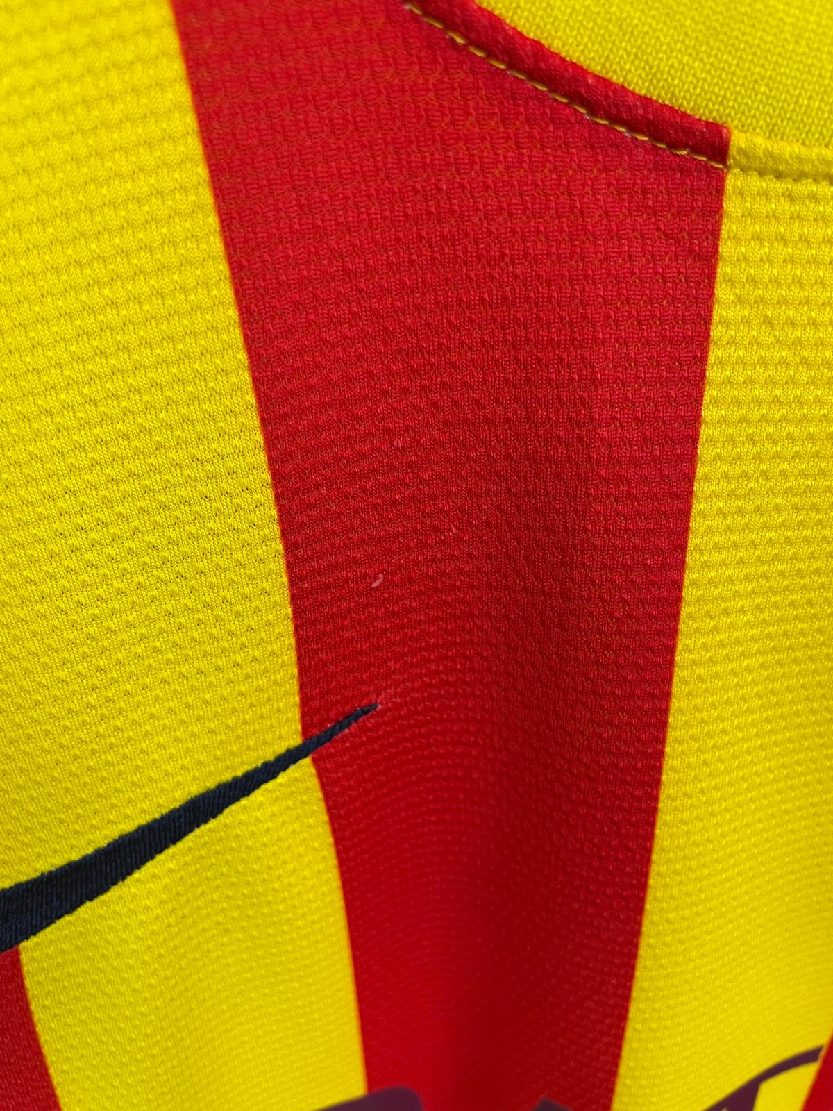 Cesc Fabregas Barcelona 13/14 langærmet udebanetrøje - M