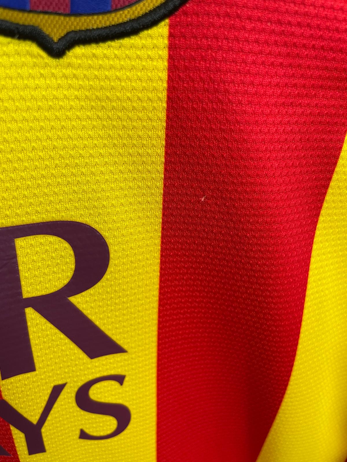 Cesc Fabregas Barcelona 13/14 langærmet udebanetrøje - M