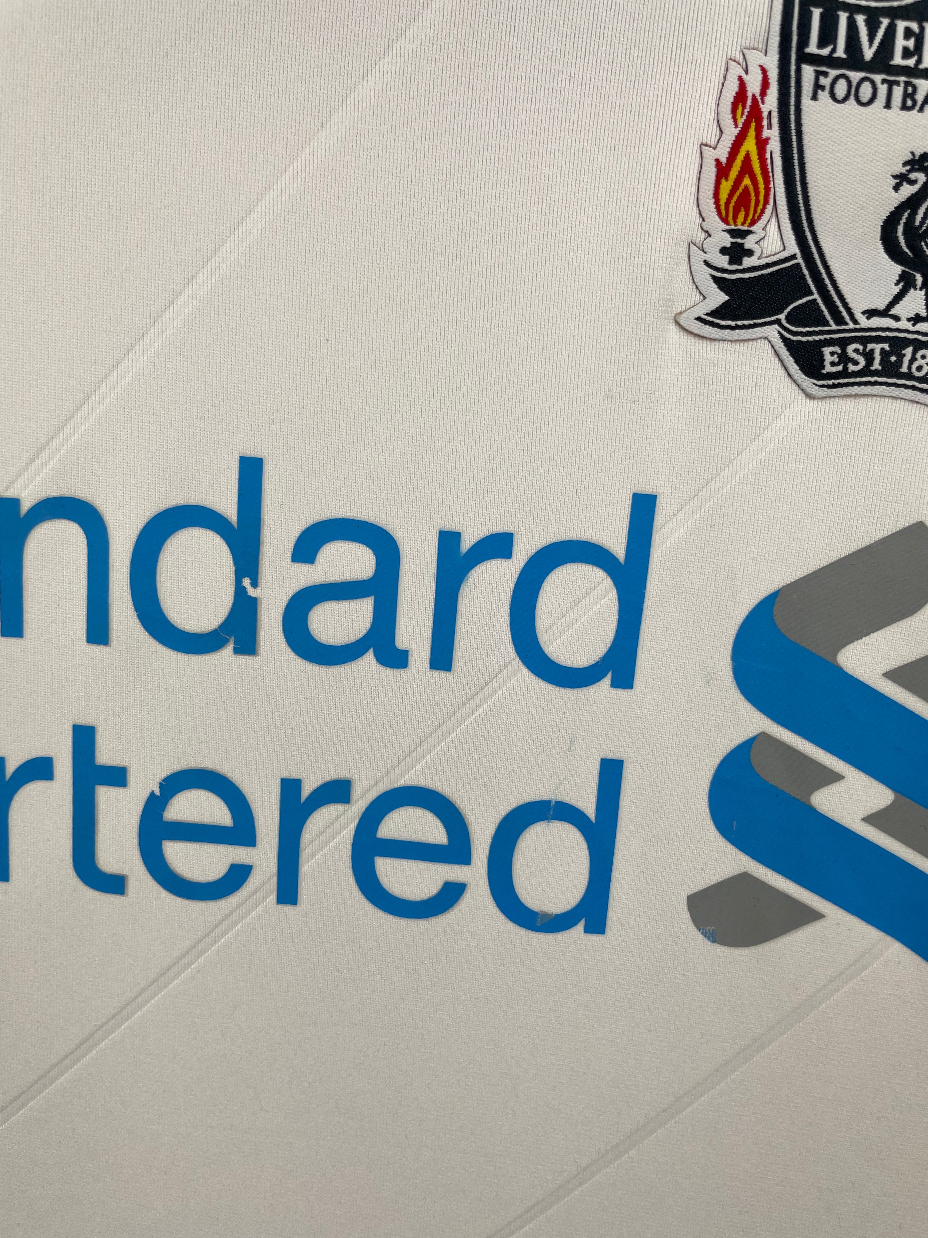 Luis Suarez Liverpool 11/12 MATCHISSUE 3 Trikot