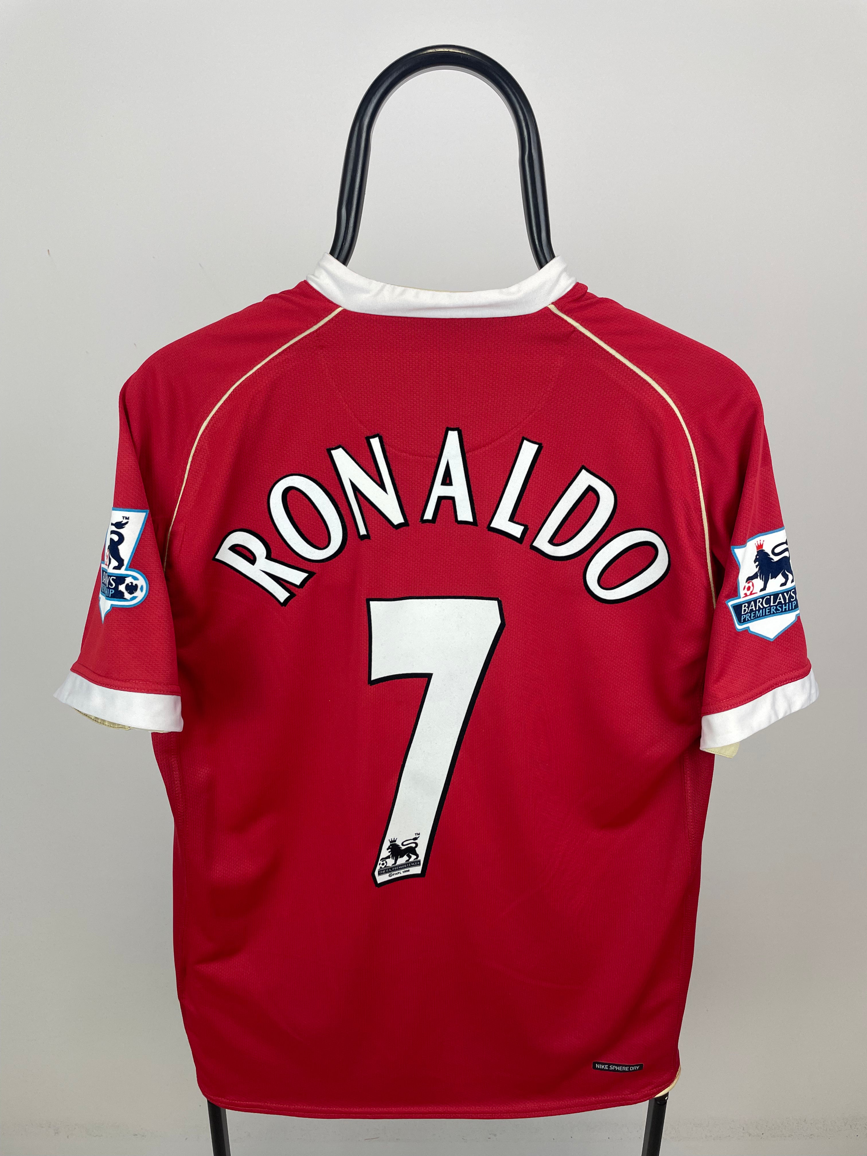 Cristiano Ronaldo Manchester United 06/07 hjemmebanetrøje - M