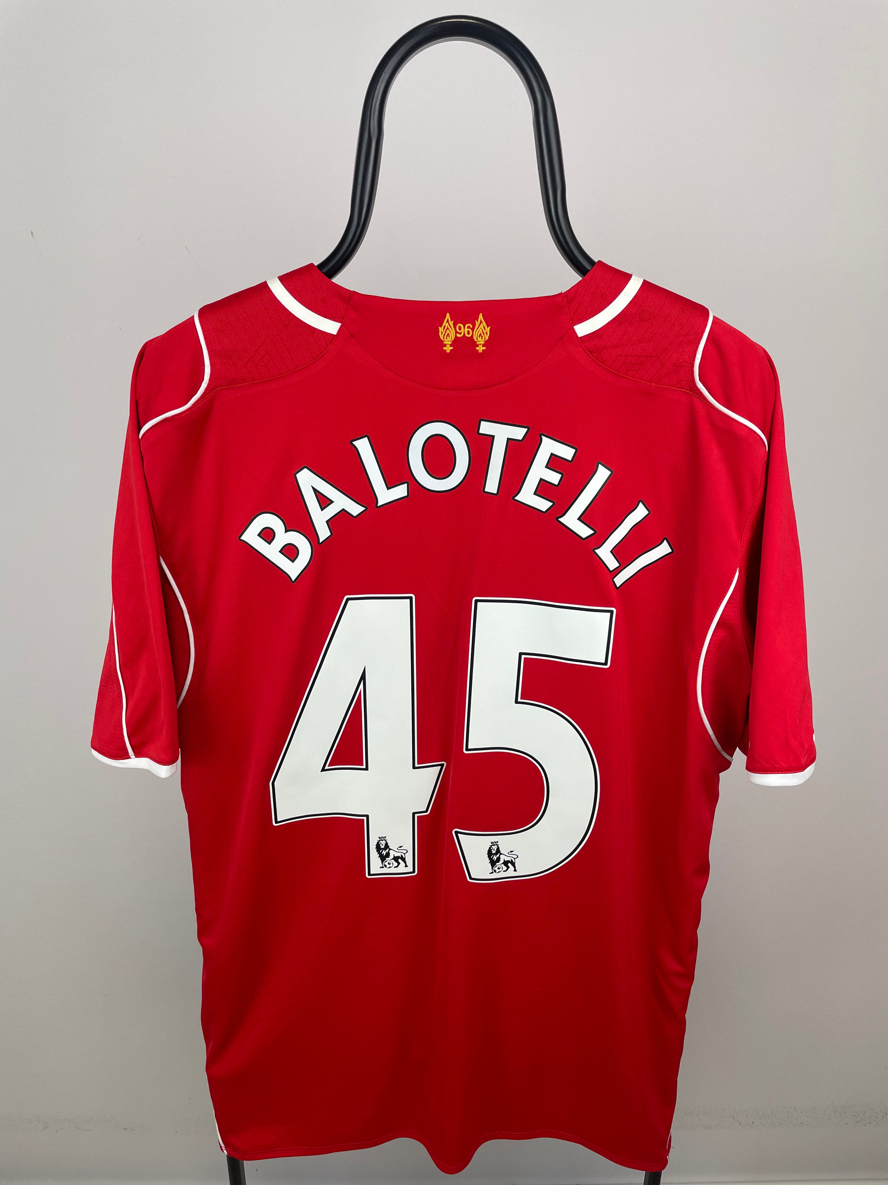 Mario Balotelli Liverpool 14/15 hjemmebanetrøje - XL