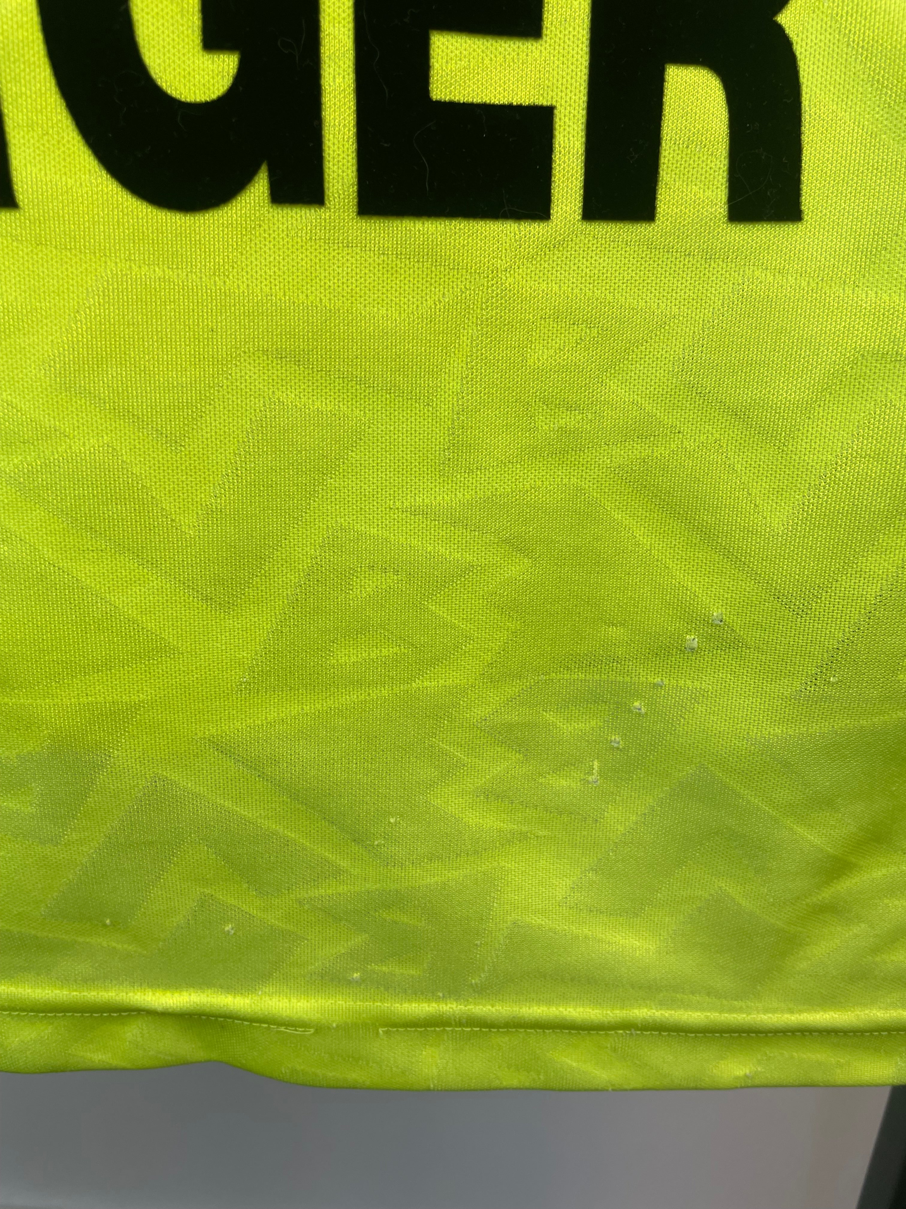 Patrik Berger Borussia Dortmund 95/96 hjemmebanetrøje - XL