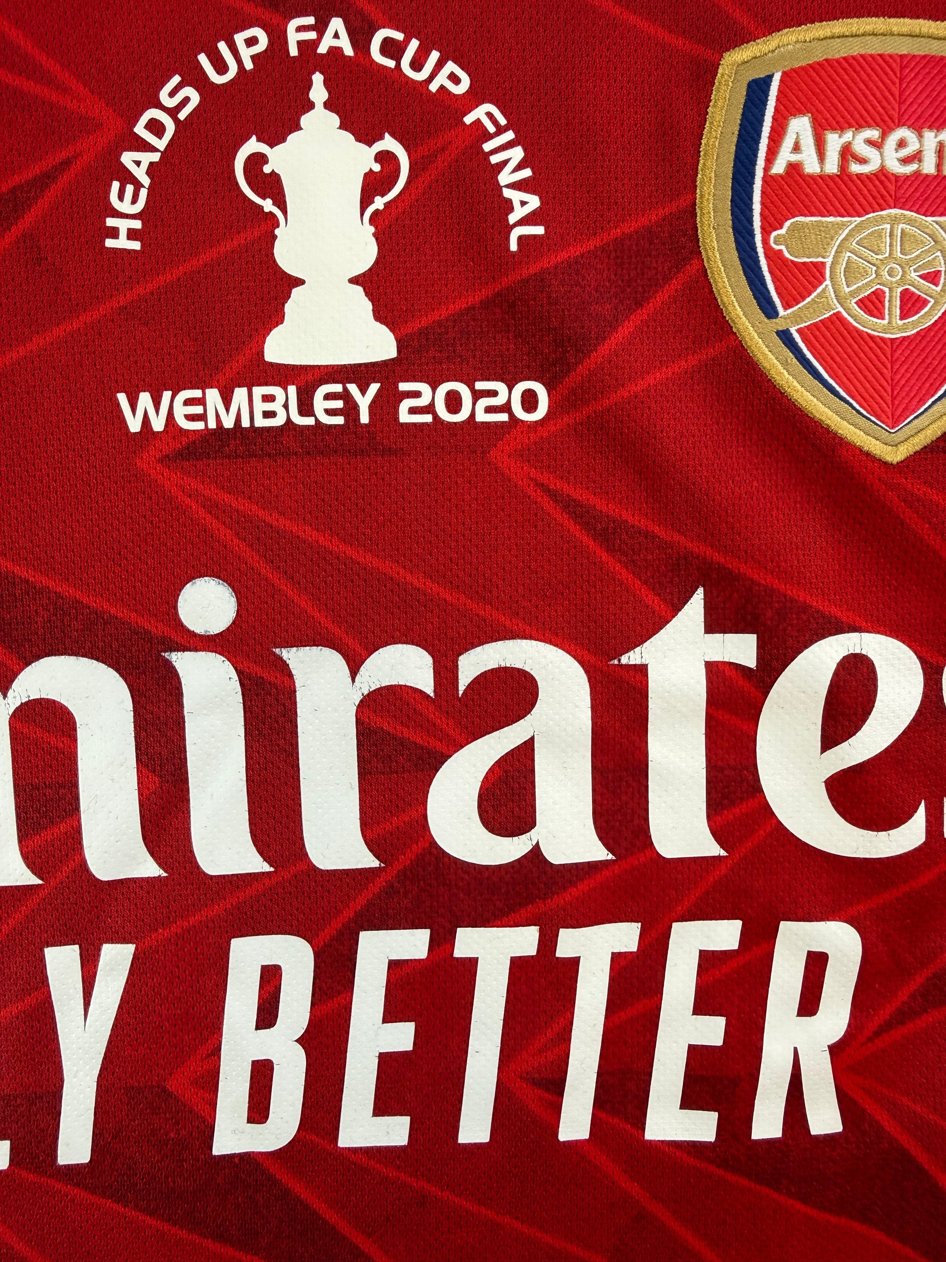 Pierre-Emerick Aubameyang Arsenal 20/21 FINAL PRINT - M