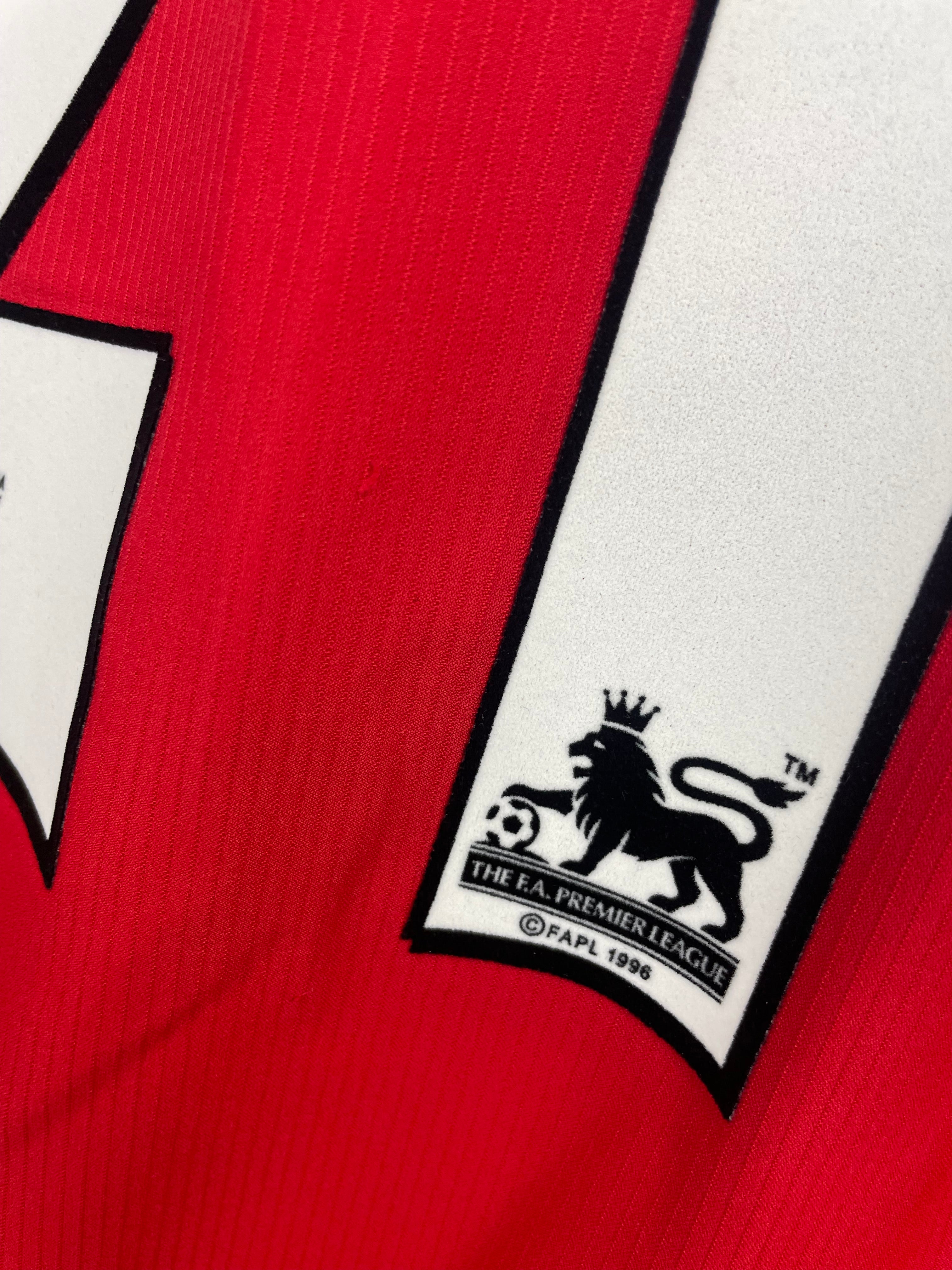 Diego Forlán Manchester United 04/06 hjemmebanetrøje - M