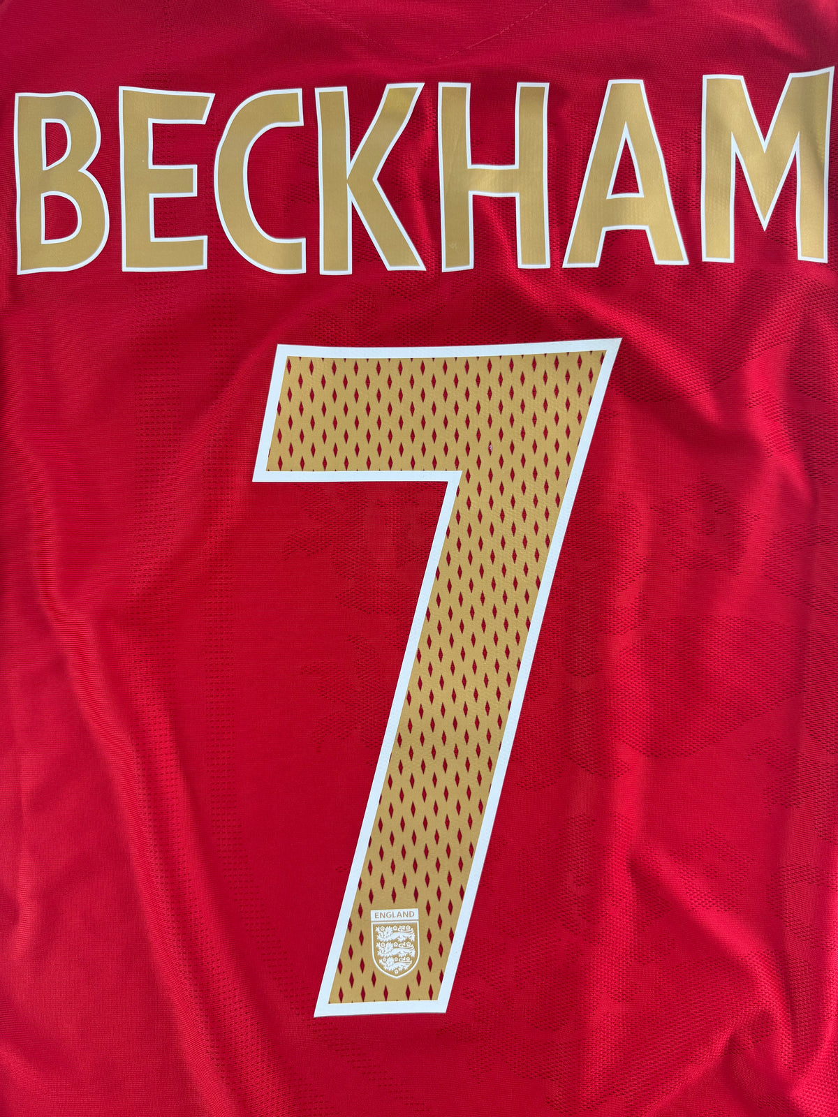 David Beckham England 06/08 - M