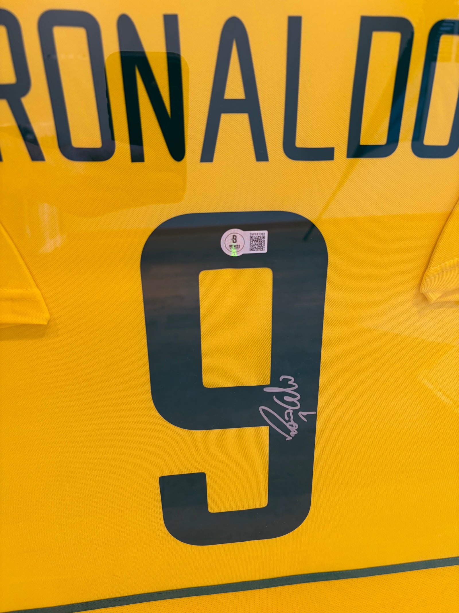 Ronaldo Nazario Brasilien 00/02 SIGNED