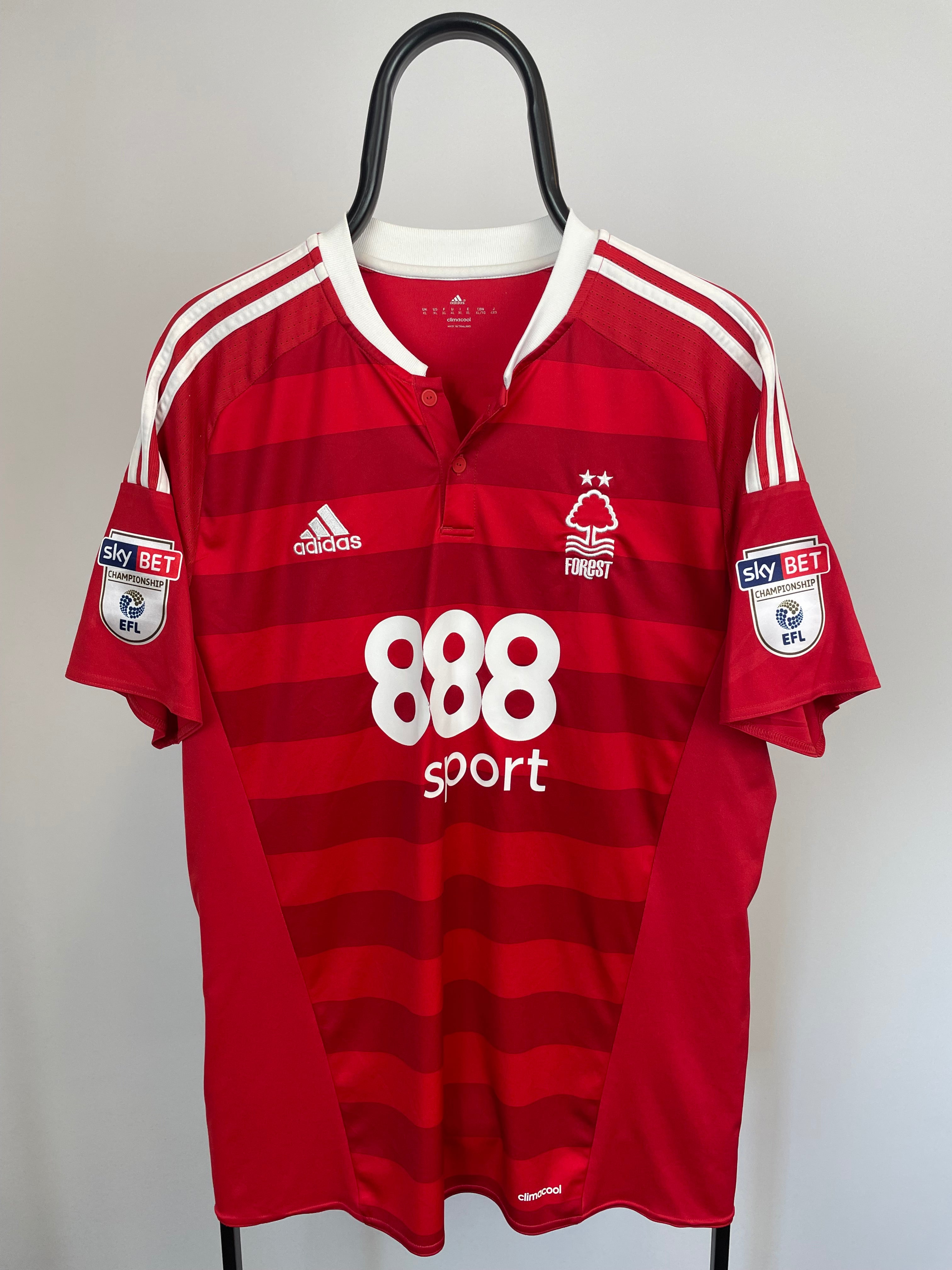 Nicklas Bendtner Nottingham Forrest 16/17 hjemmebanetrøje - XL