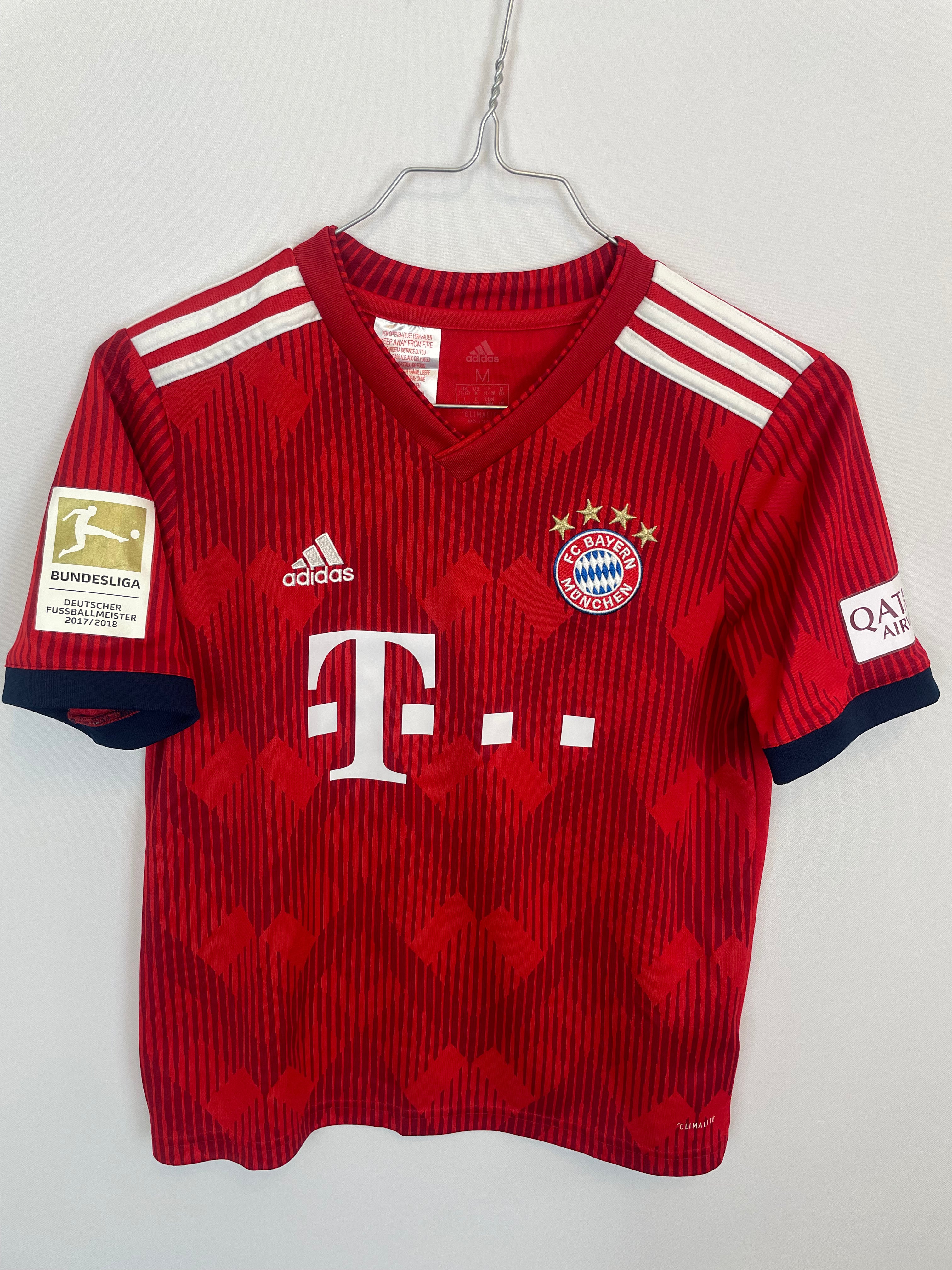 James Rodriguez Bayern München Heimtrikot 18/19 - 11/12 Jahre