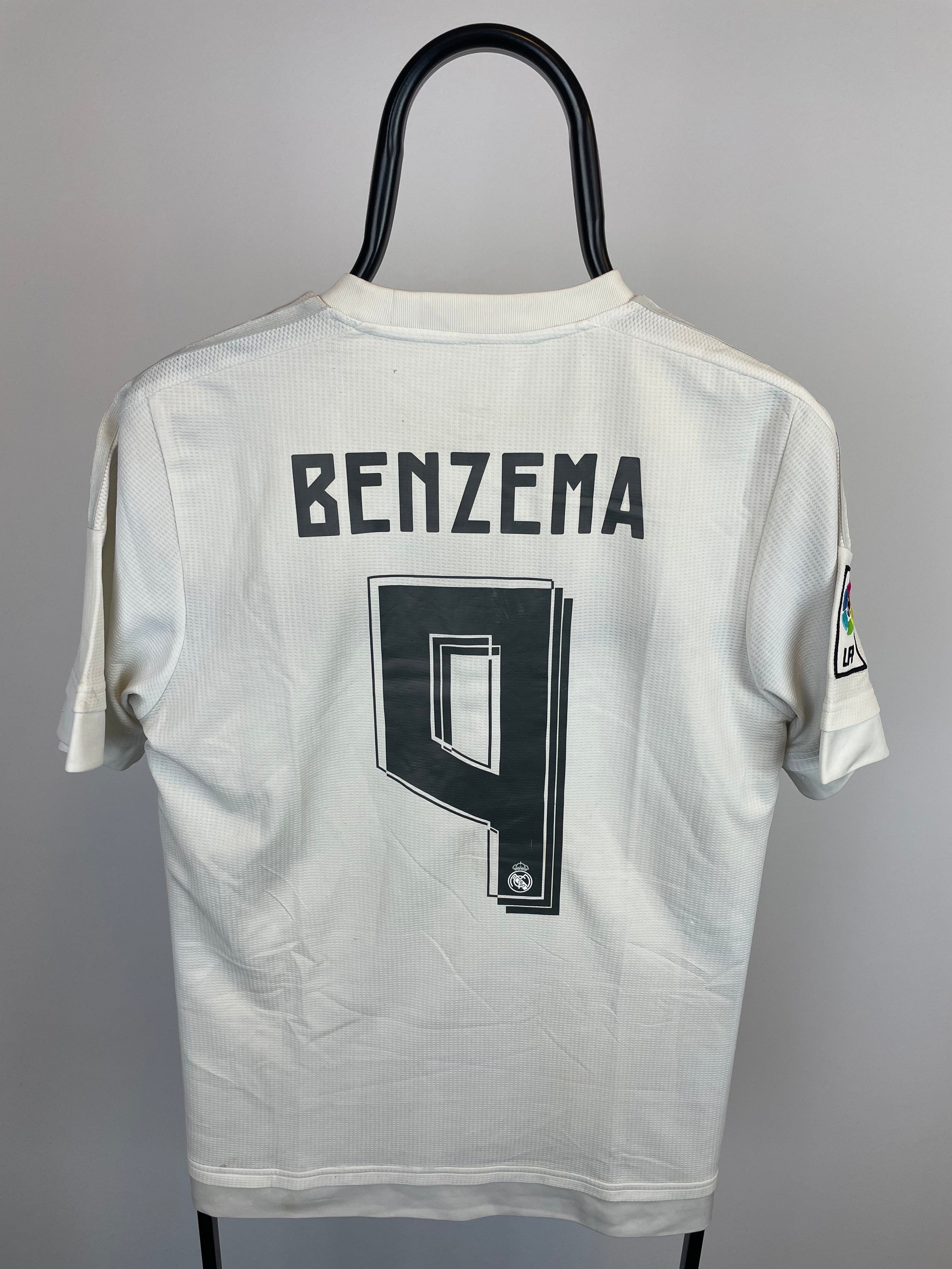 Karim Benzema Real Madrid 15/16 hjemmebanetrøje - M