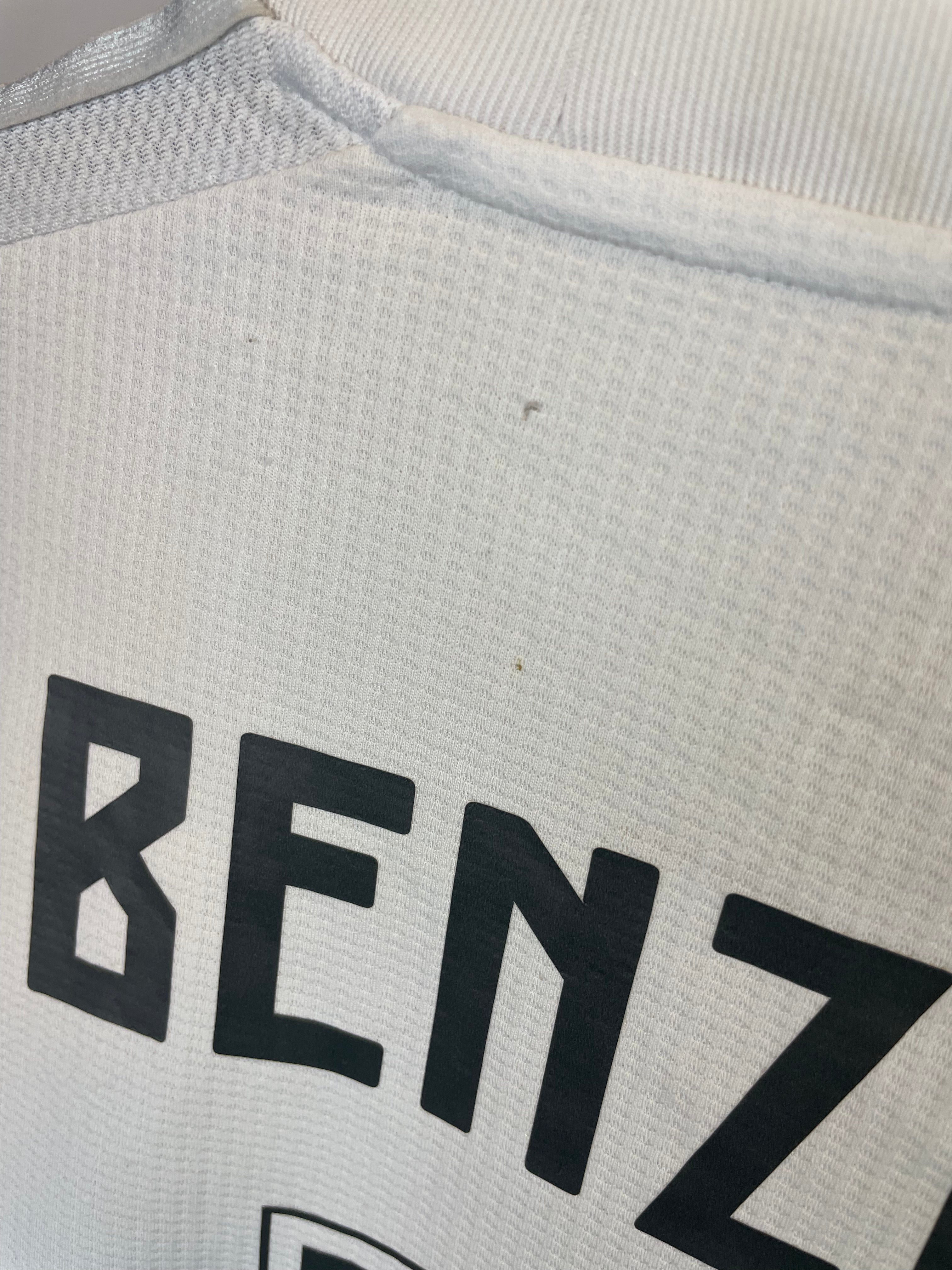 Karim Benzema Real Madrid 15/16 hjemmebanetrøje - M