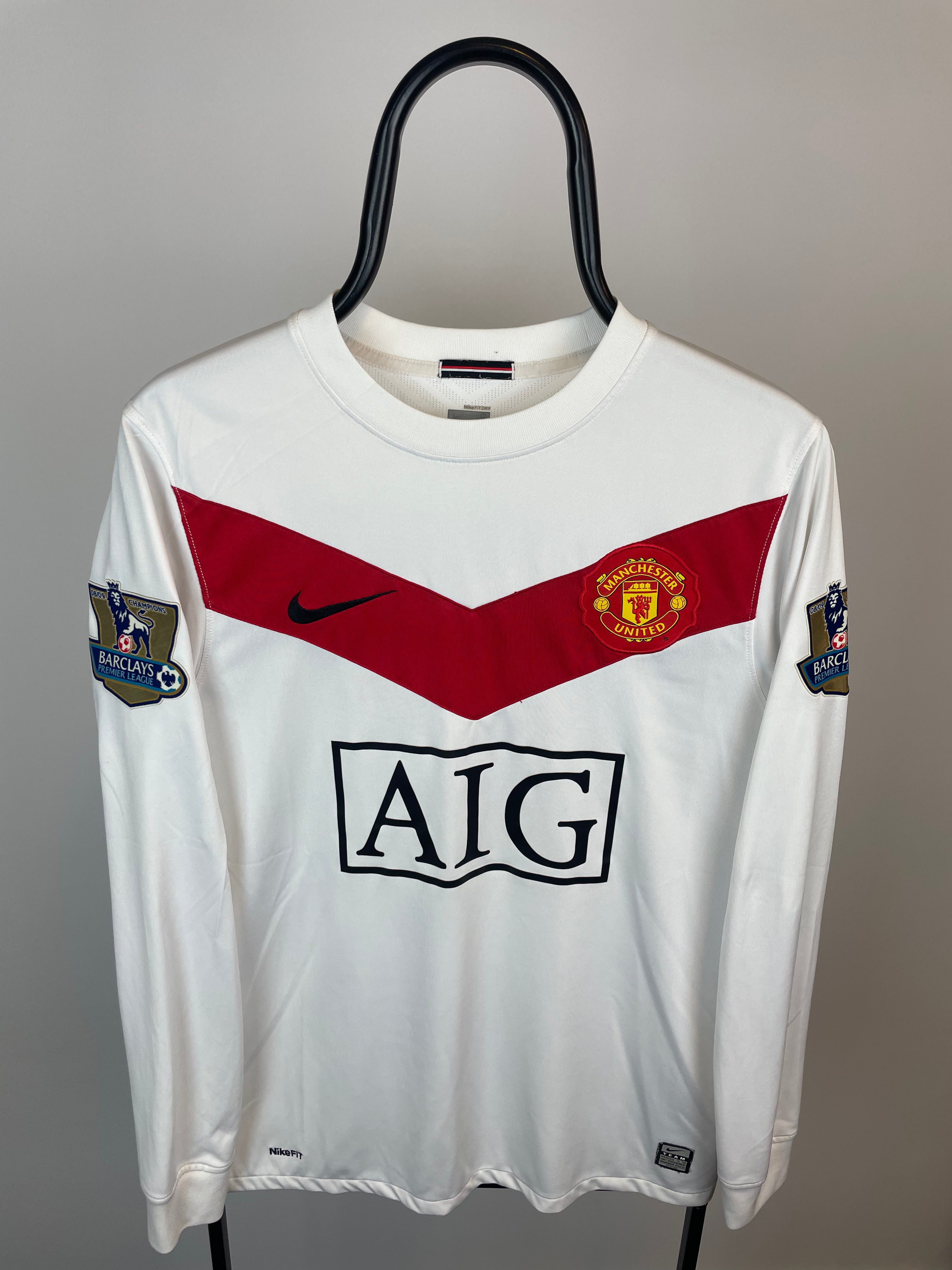 Edwin van der Sar Manchester United 09/10 måmandstrøje - S