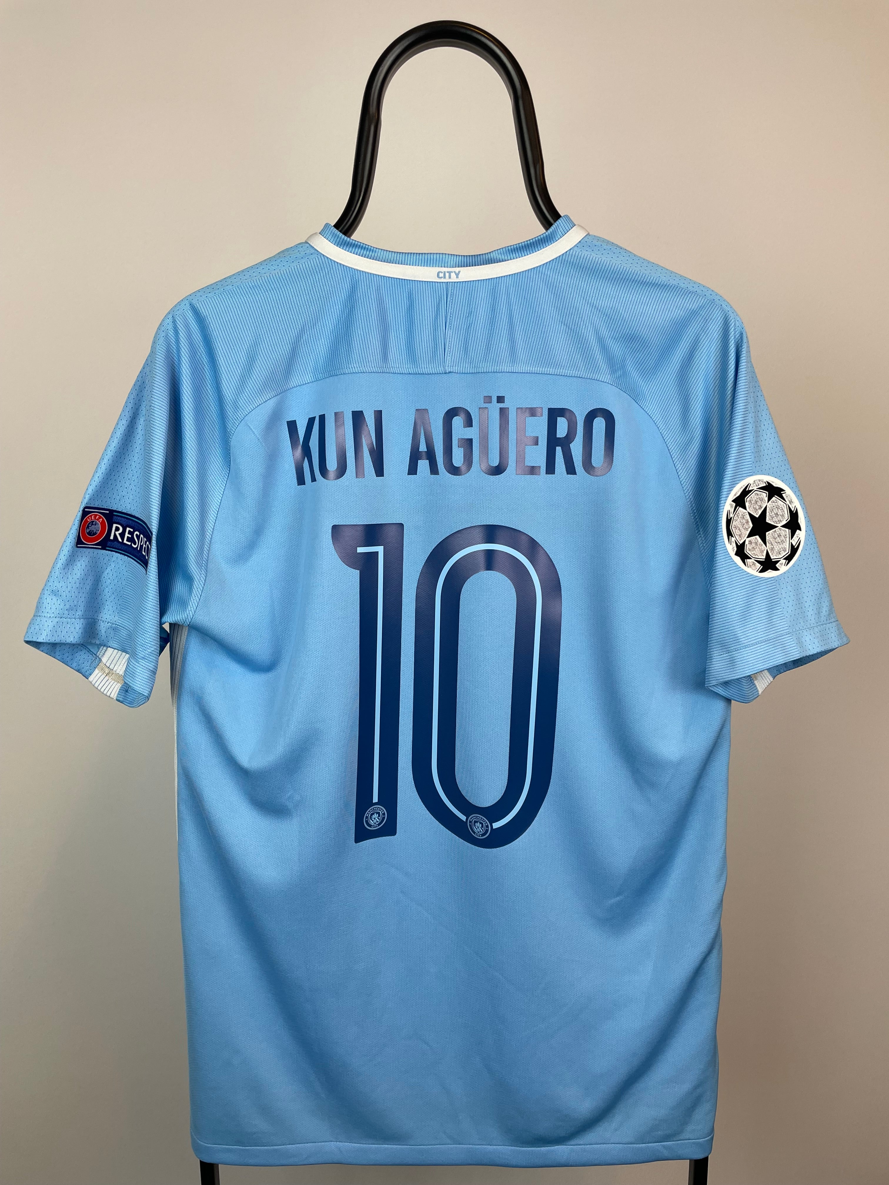 Sergio Kun Agüero Manchester City Heimtrikot 17/18 - M