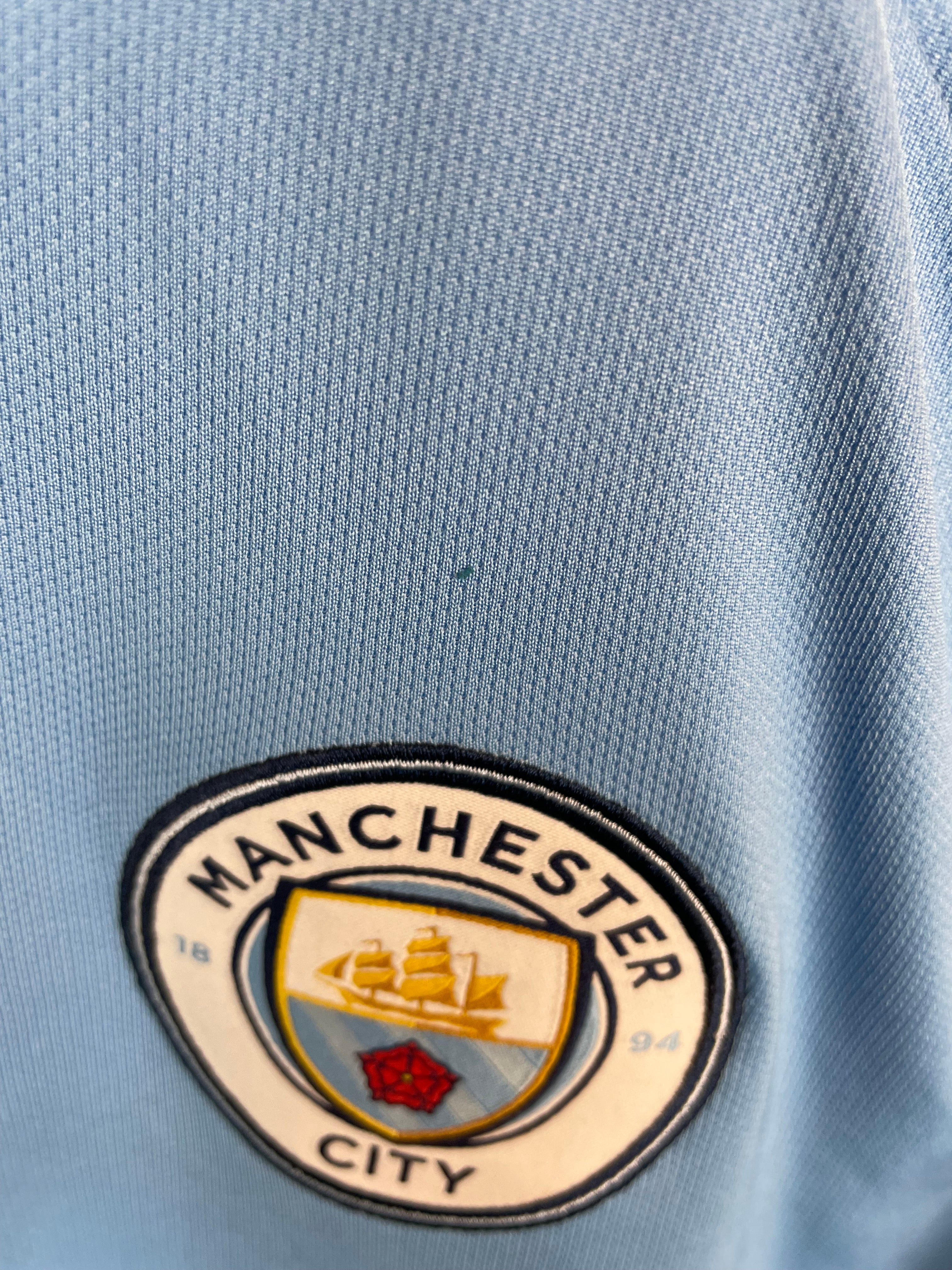 Sergio Kun Agüero Manchester City Heimtrikot 17/18 - M