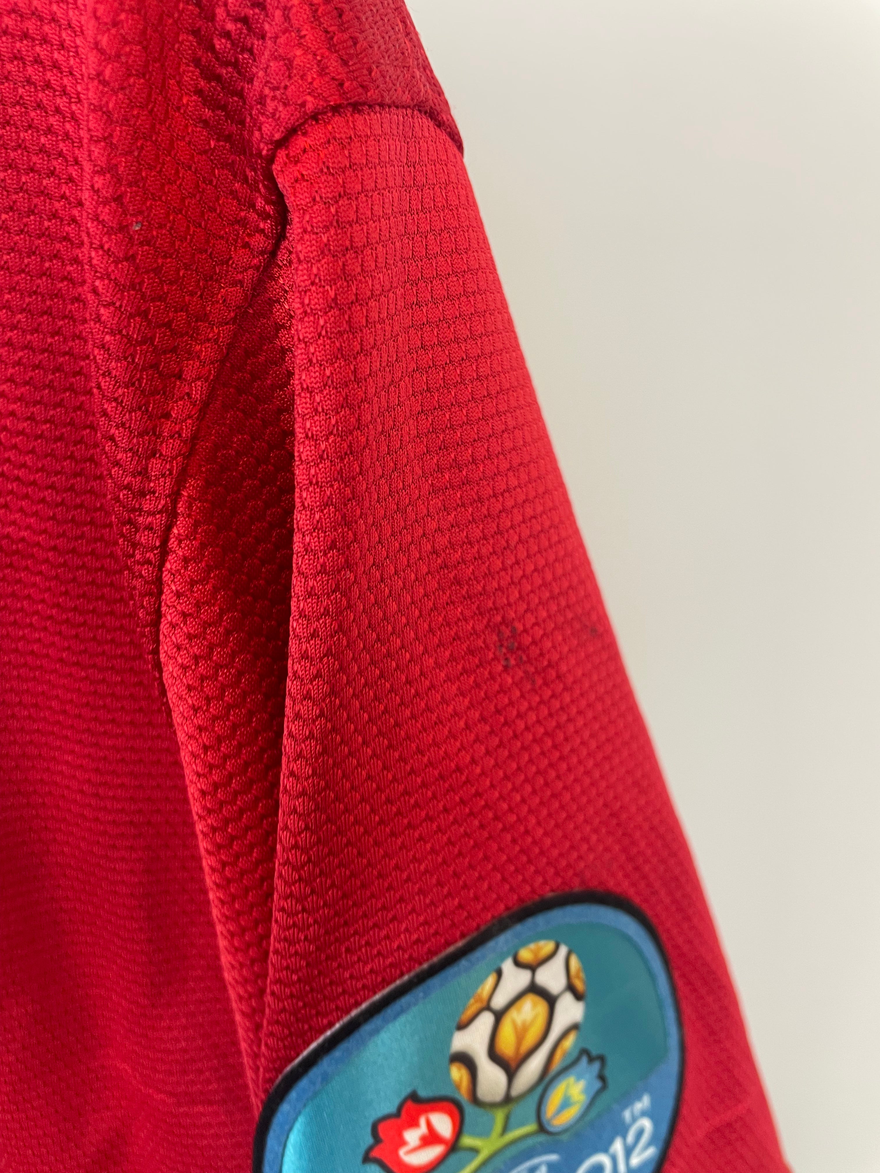 Joao Mouthinho Portugal 12/14 hjemmebanetrøje KAMPDETALJER - L