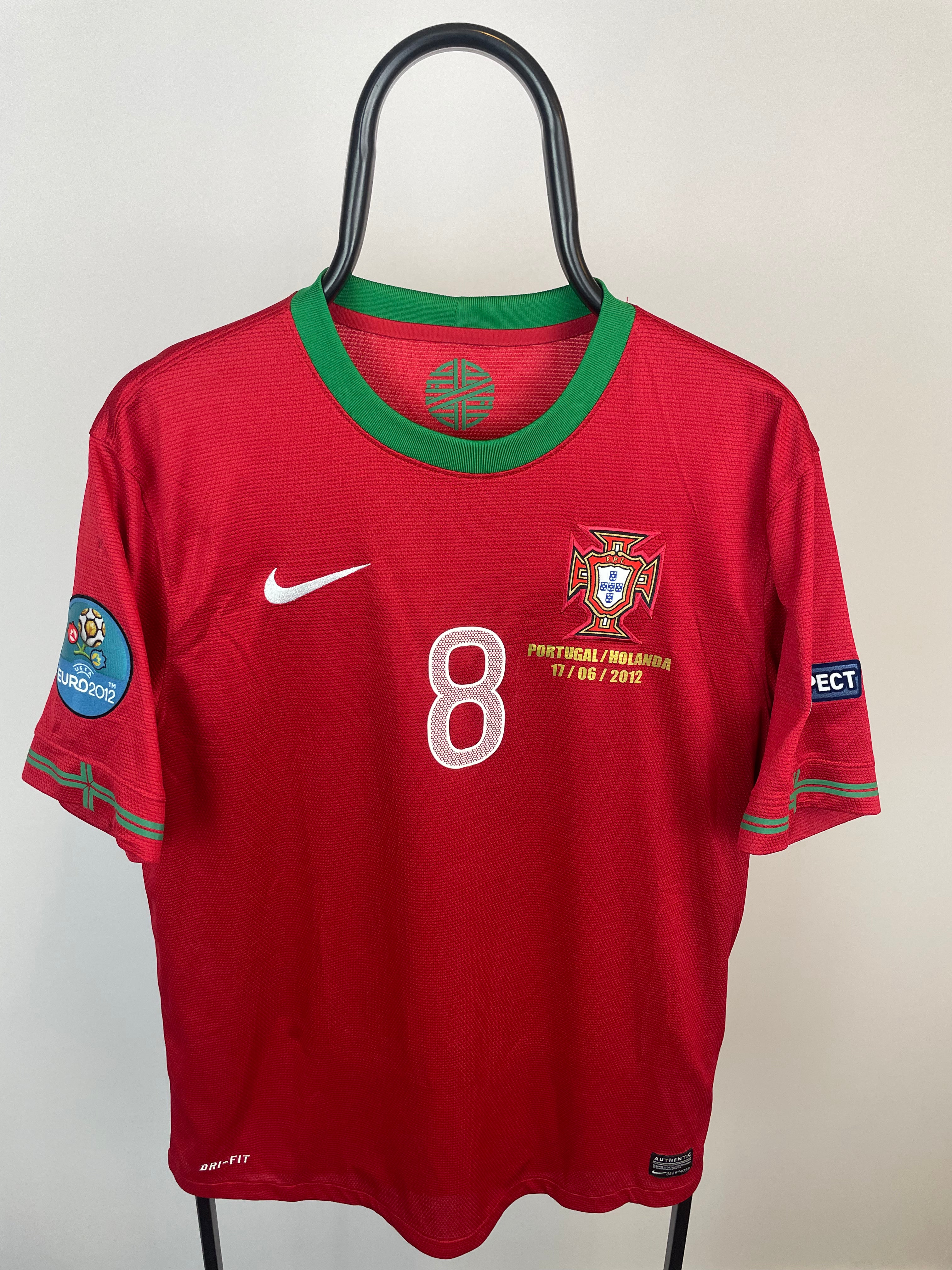 Joao Mouthinho Portugal 12/14 hjemmebanetrøje KAMPDETALJER - L