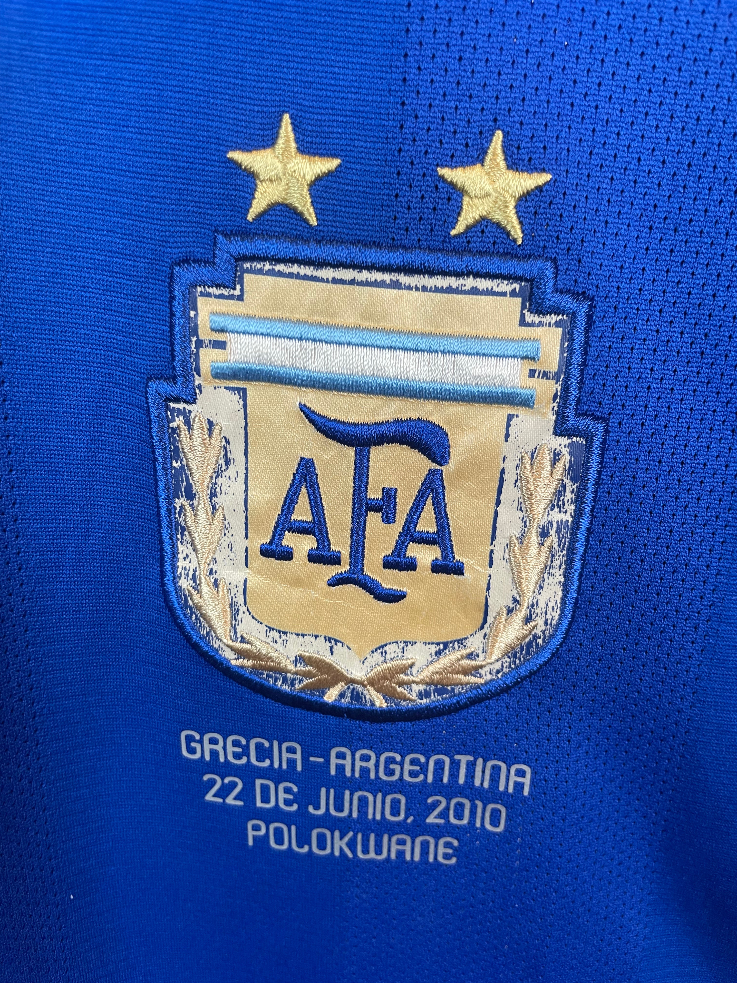 Lionel Messi Argentina 09/11 Matchdetails - M