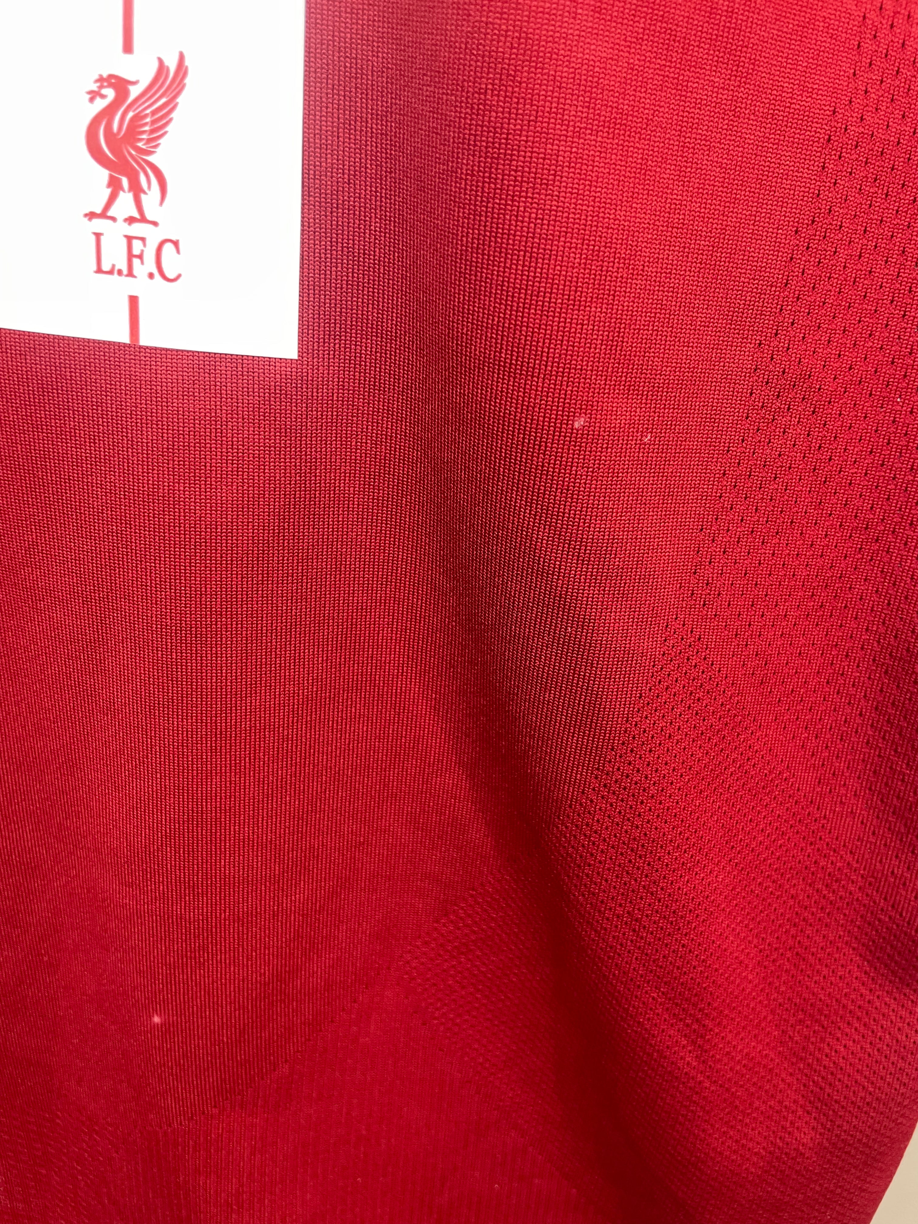 Mohammed Salah Liverpool Heimtrikot 17/18 ENDGÜLTIGER DRUCK - M