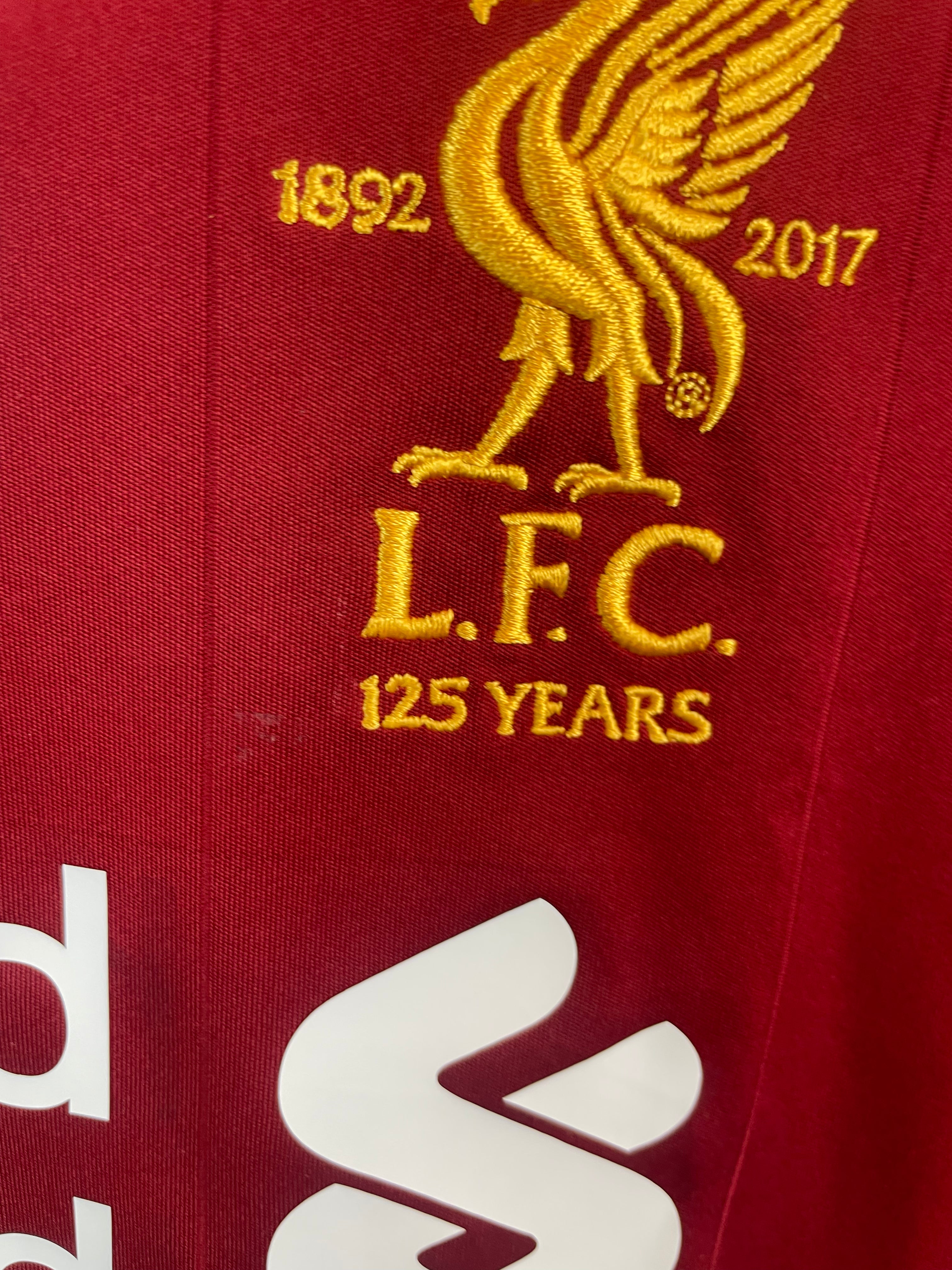 Mohammed Salah Liverpool Heimtrikot 17/18 ENDGÜLTIGER DRUCK - M