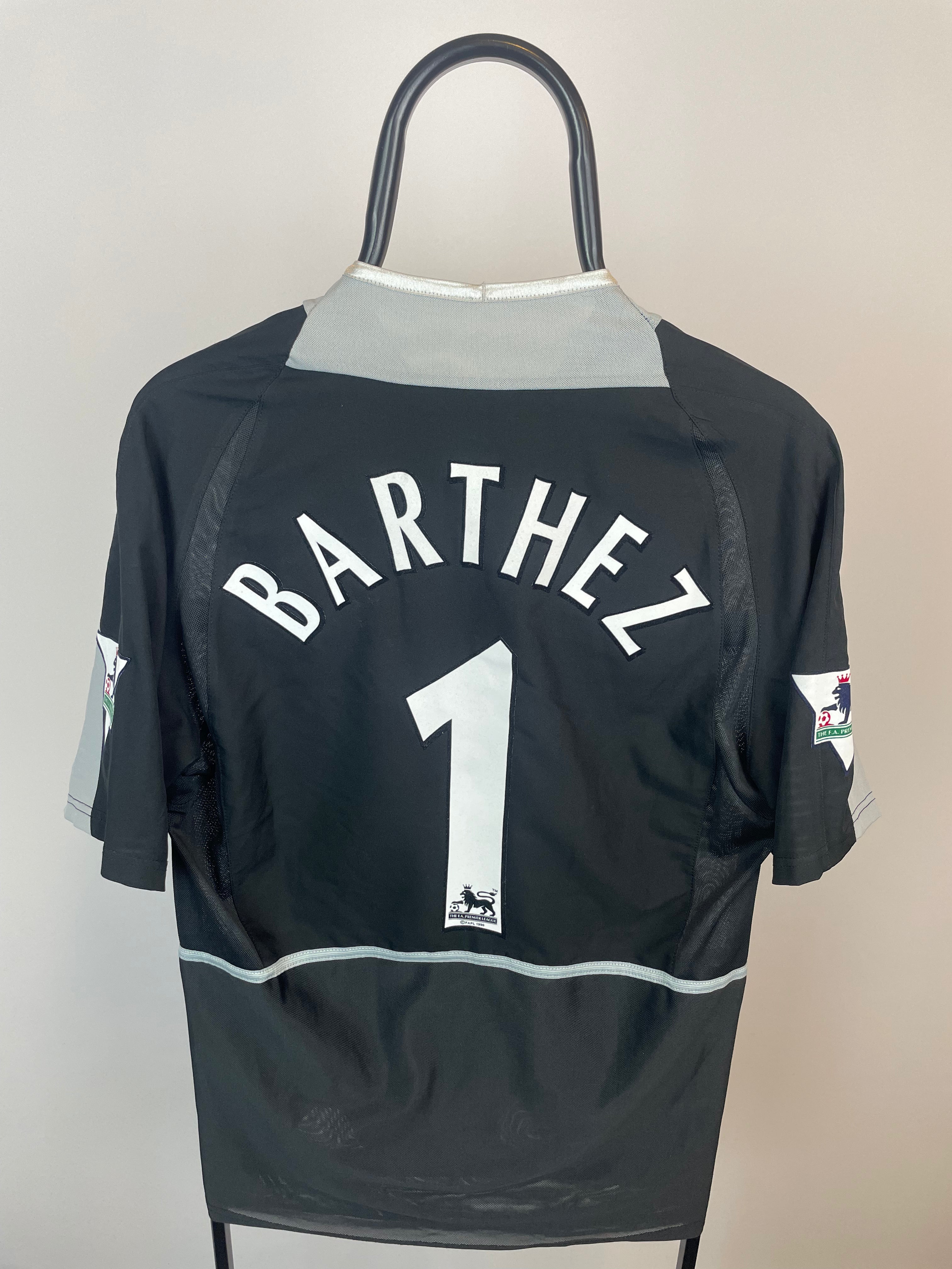 Barthez Manchester United 02/04 målmandstrøje - M