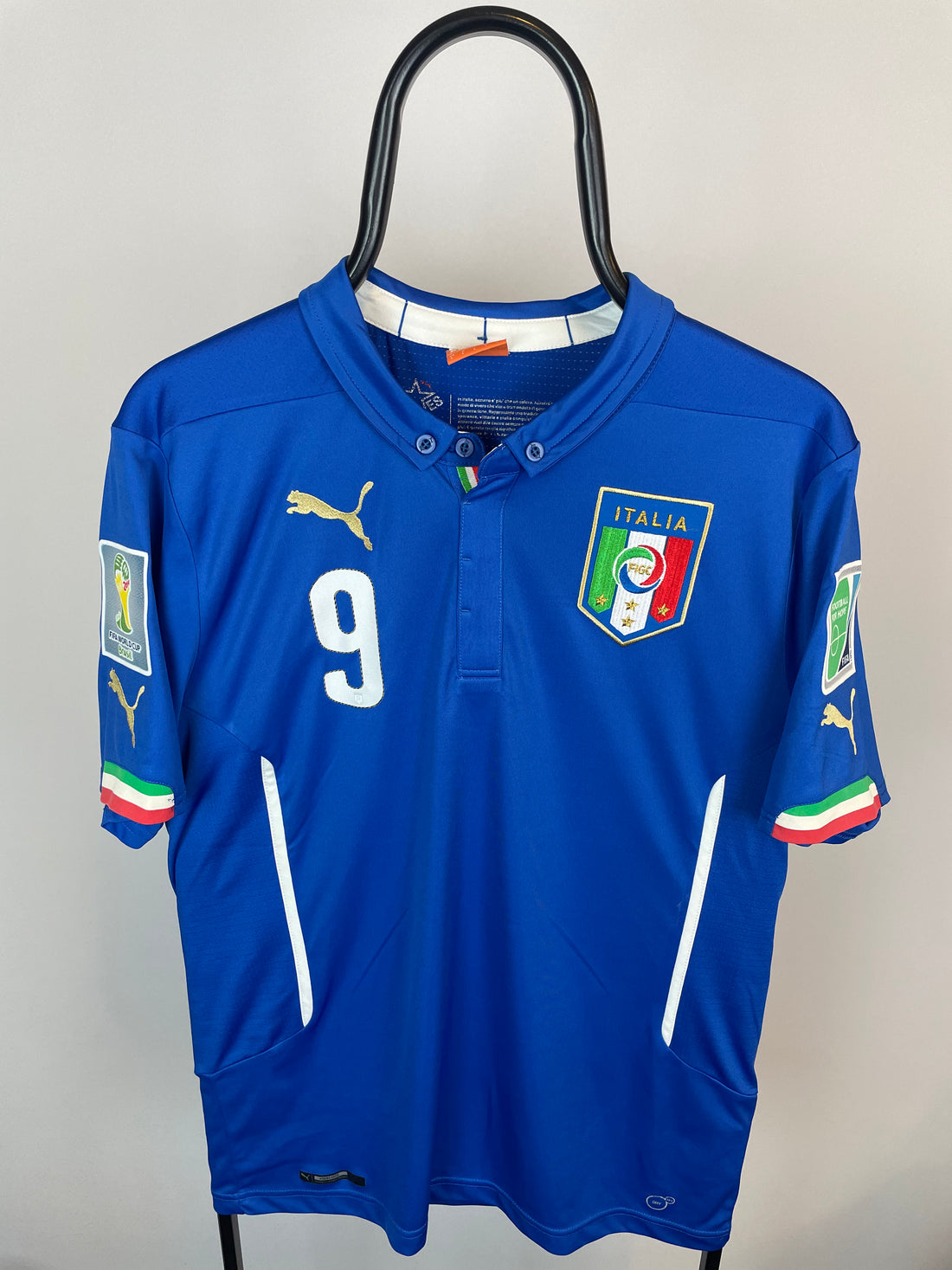 Mario Balotelli Italien 14/16 hjemmebanetrøje - L