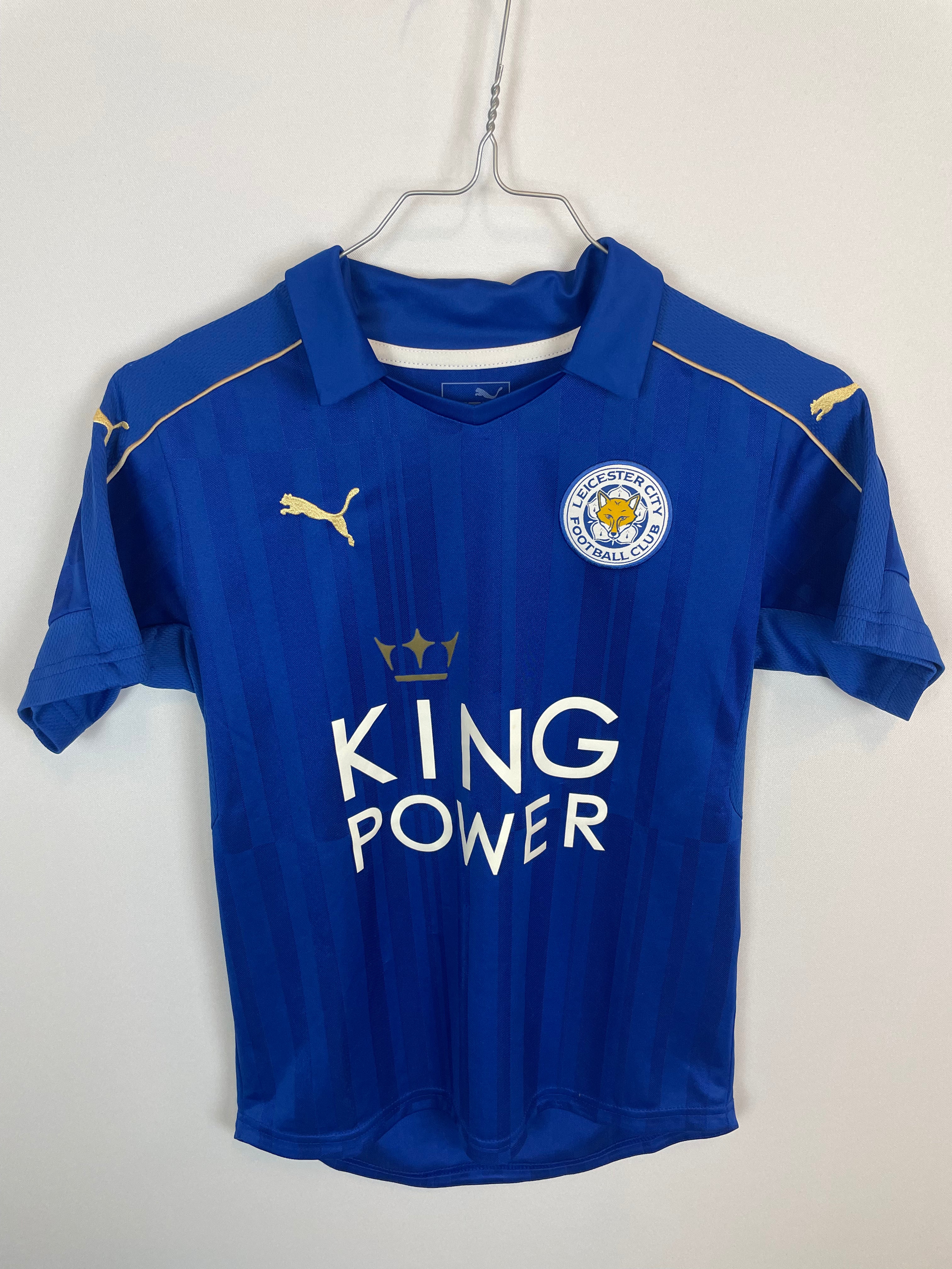 Jamie Vardy Leicester City Heimtrikot 16/17 - Größe 11/12 Jahre
