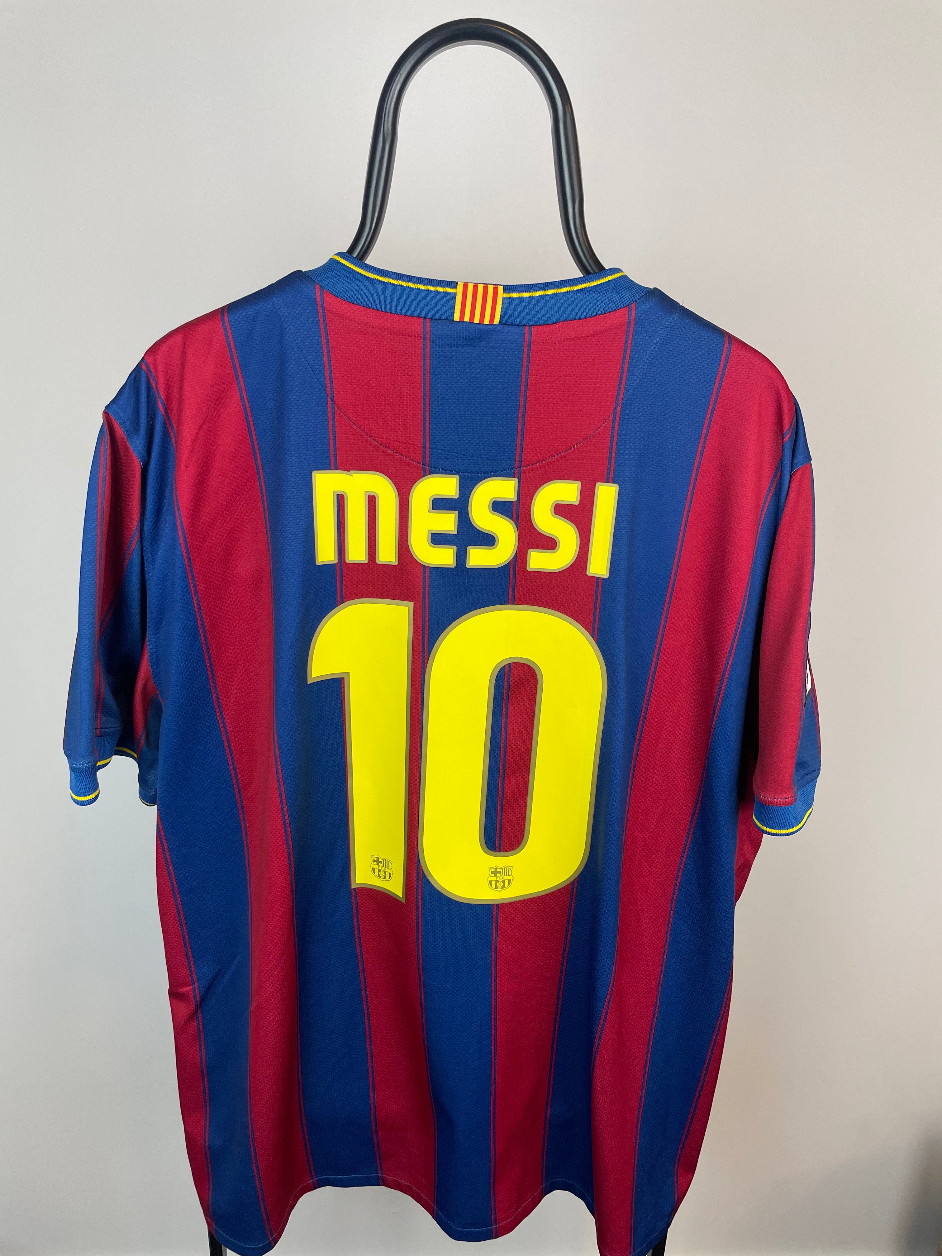 Lionel Messi FC Barcelona 09/10 hjemmebanetrøje - XXL