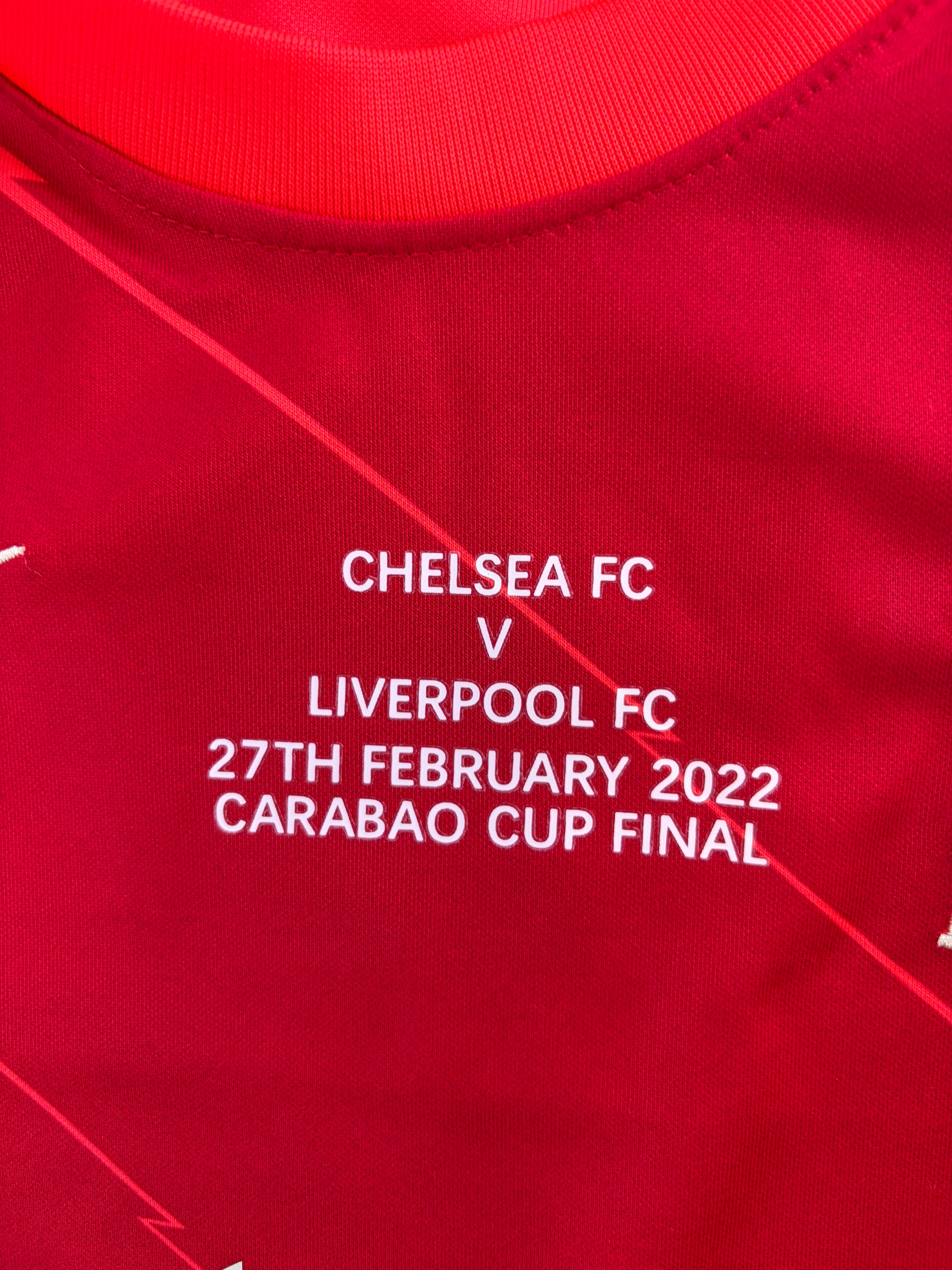 Diogo Jota Liverpool 21/22 FINALPRINT - L