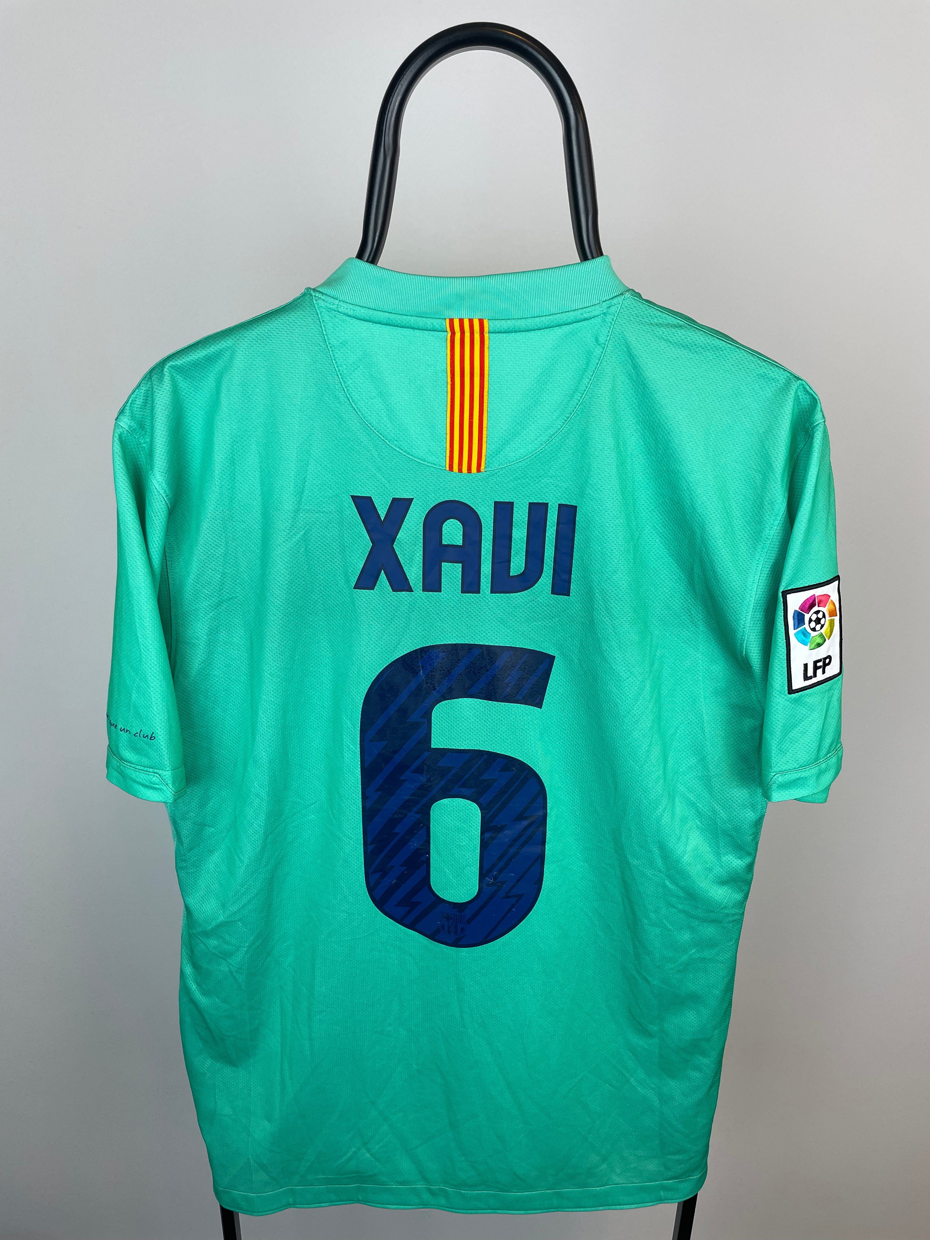 Xavi Barcelona 10/11 udebanetrøje - M