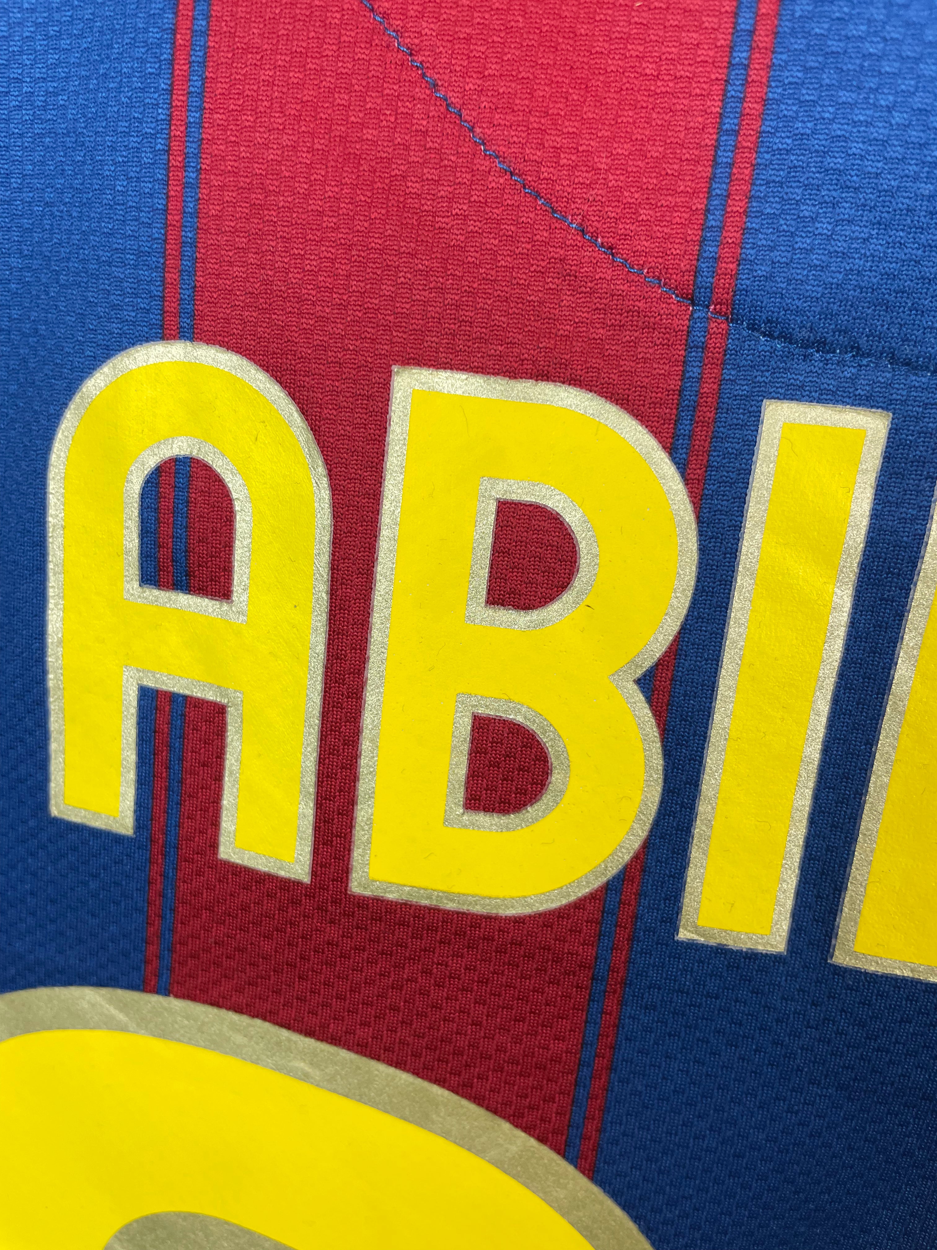Abidal Barcelona Heimtrikot 09/10 - M
