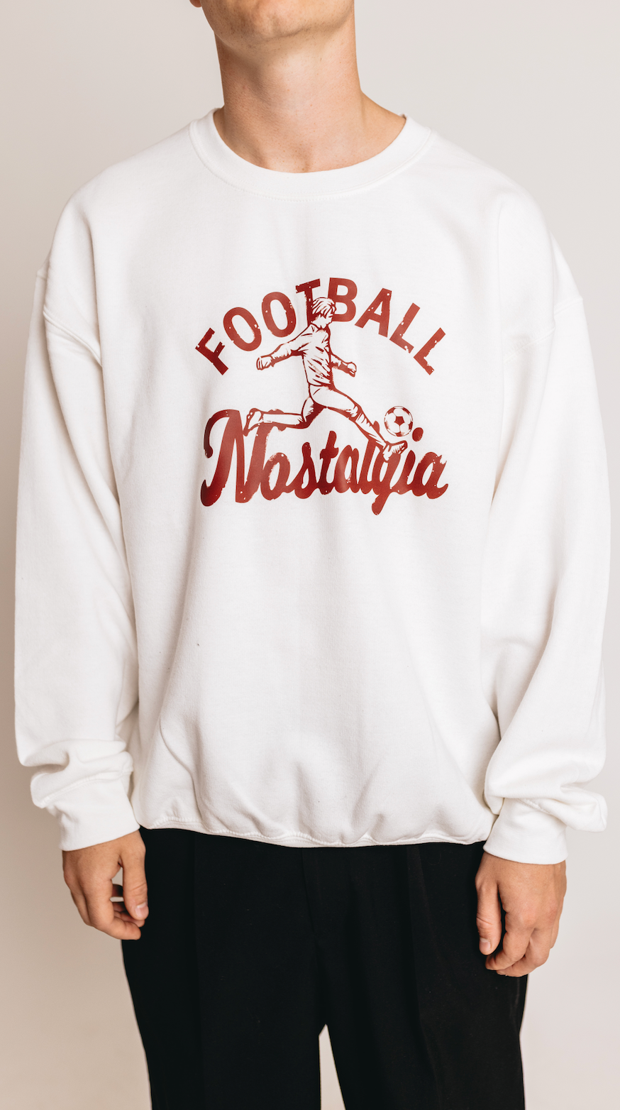 Football Nostalgia Heavy Sweatshirt