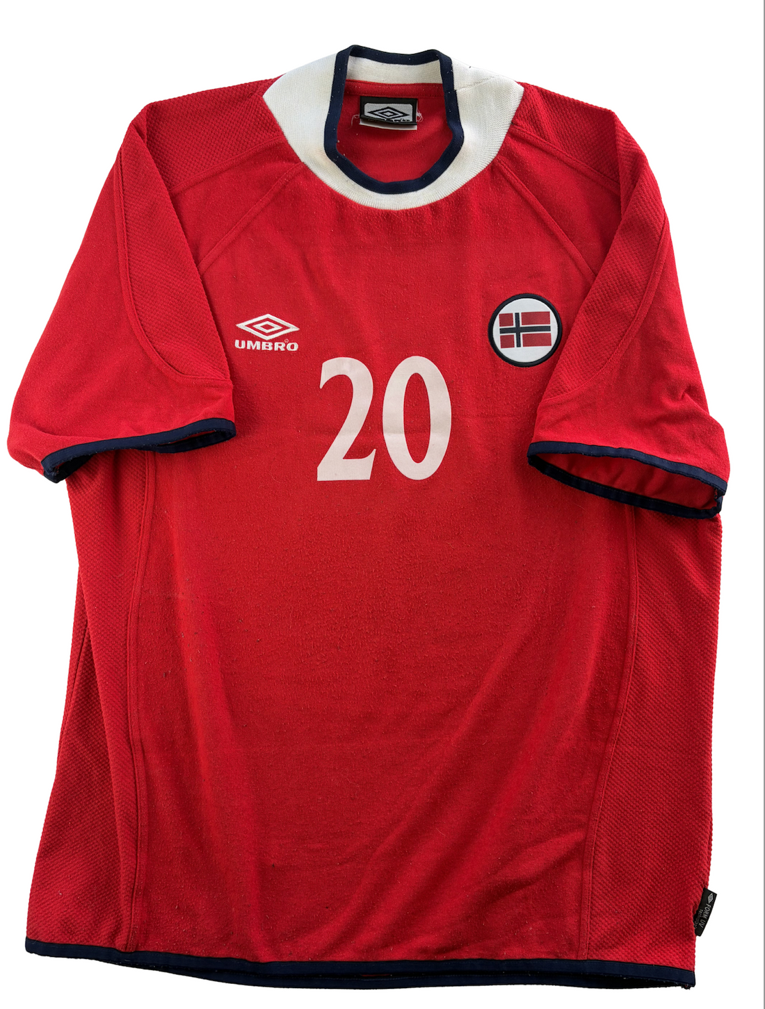 Ole Gunnar Solskjær Norge 00/01 - XL
