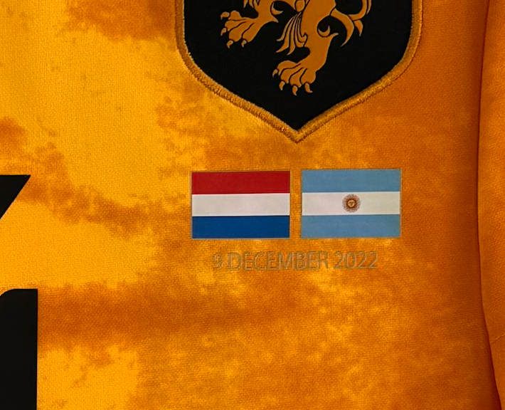 Virgil van Dijk Holland 20/22 MATCH PRINT - M