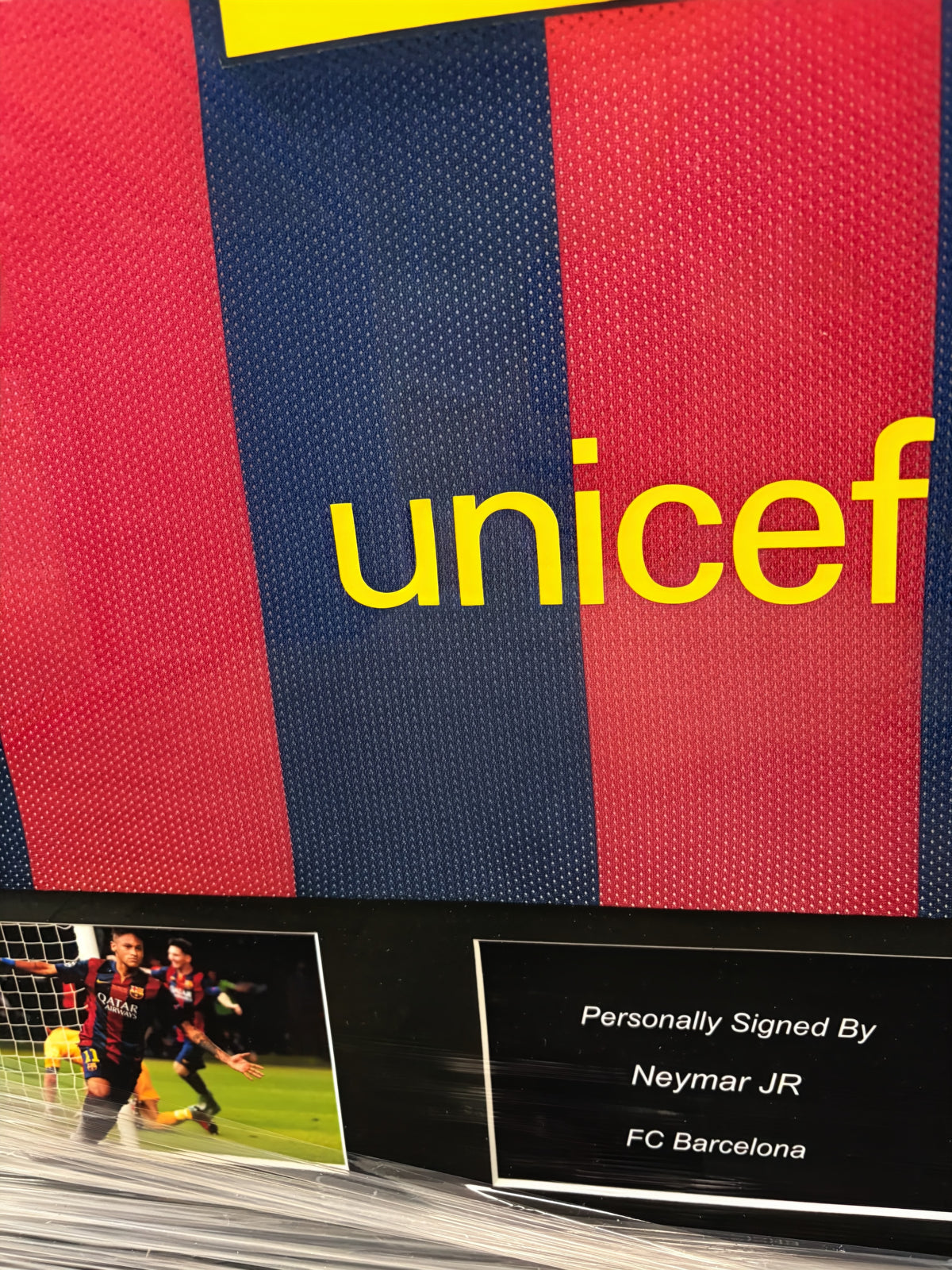 Neymar Barcelona 14/15 SIGNED