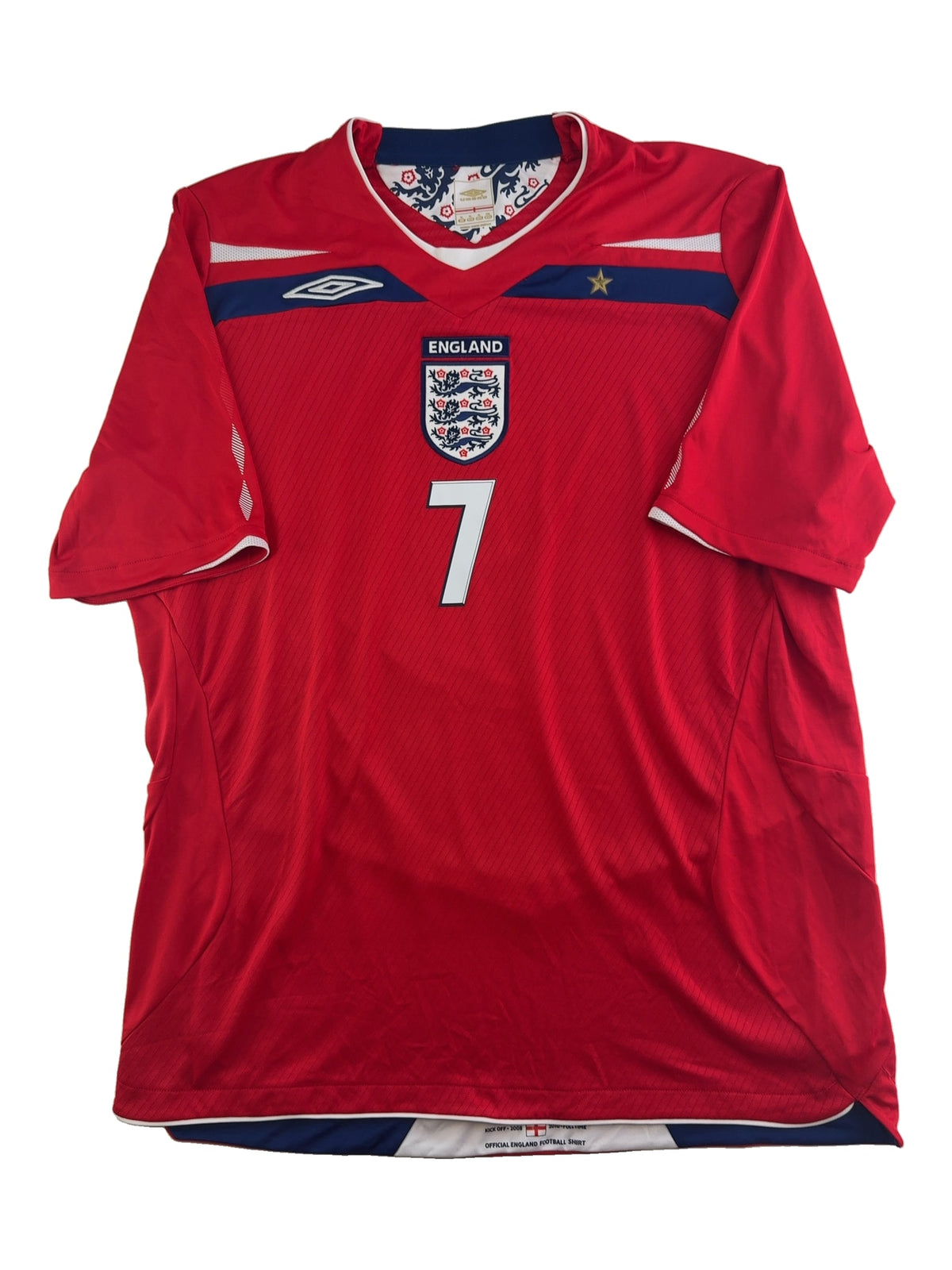 David Beckham England 2008 - XL · forside