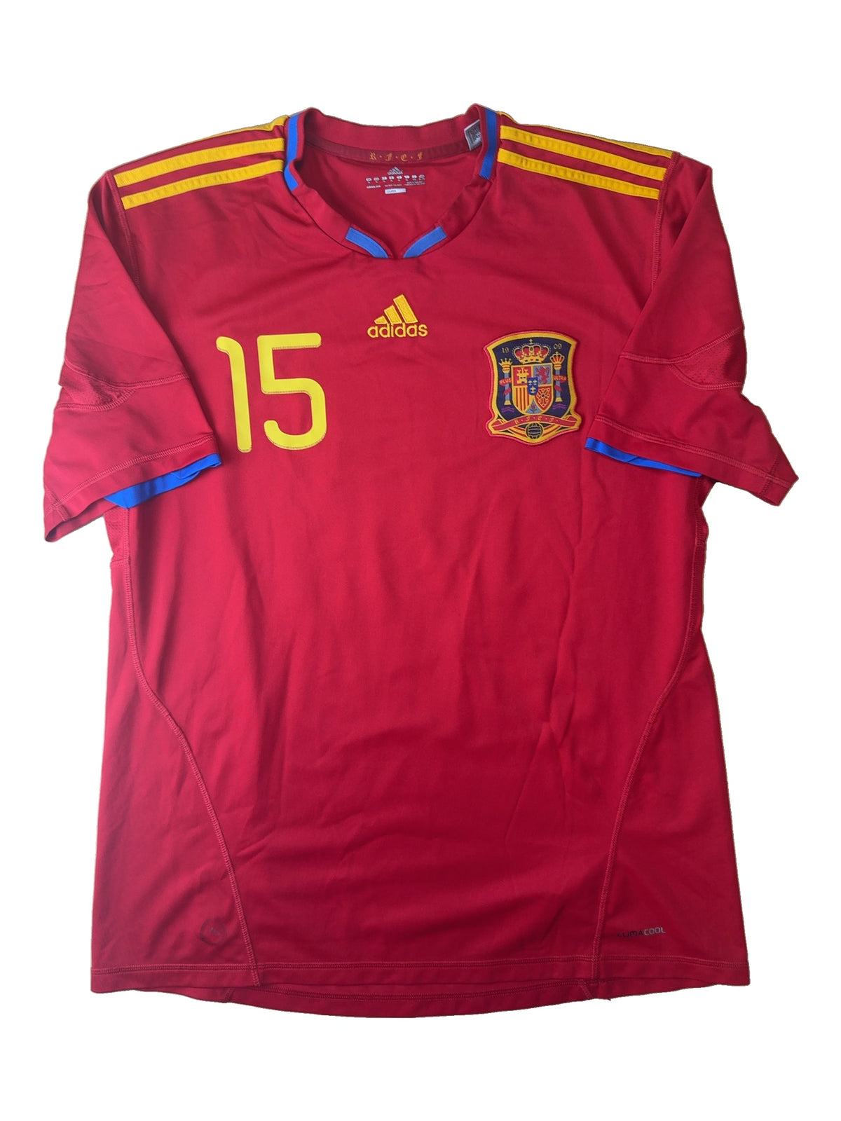 Sergio Ramos Spanien 10/11 - XL · forside