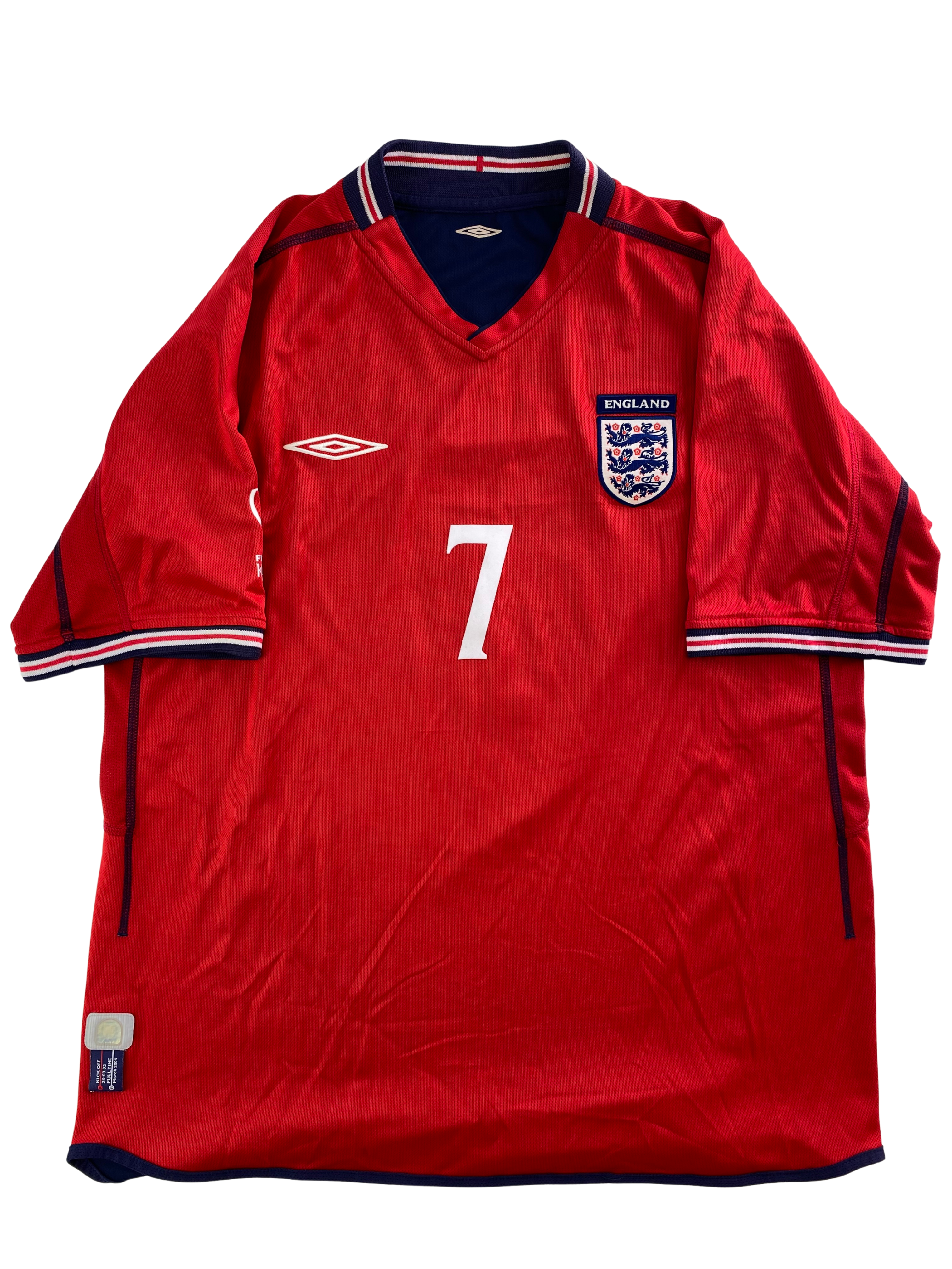 David Beckham England 02/04 - XL