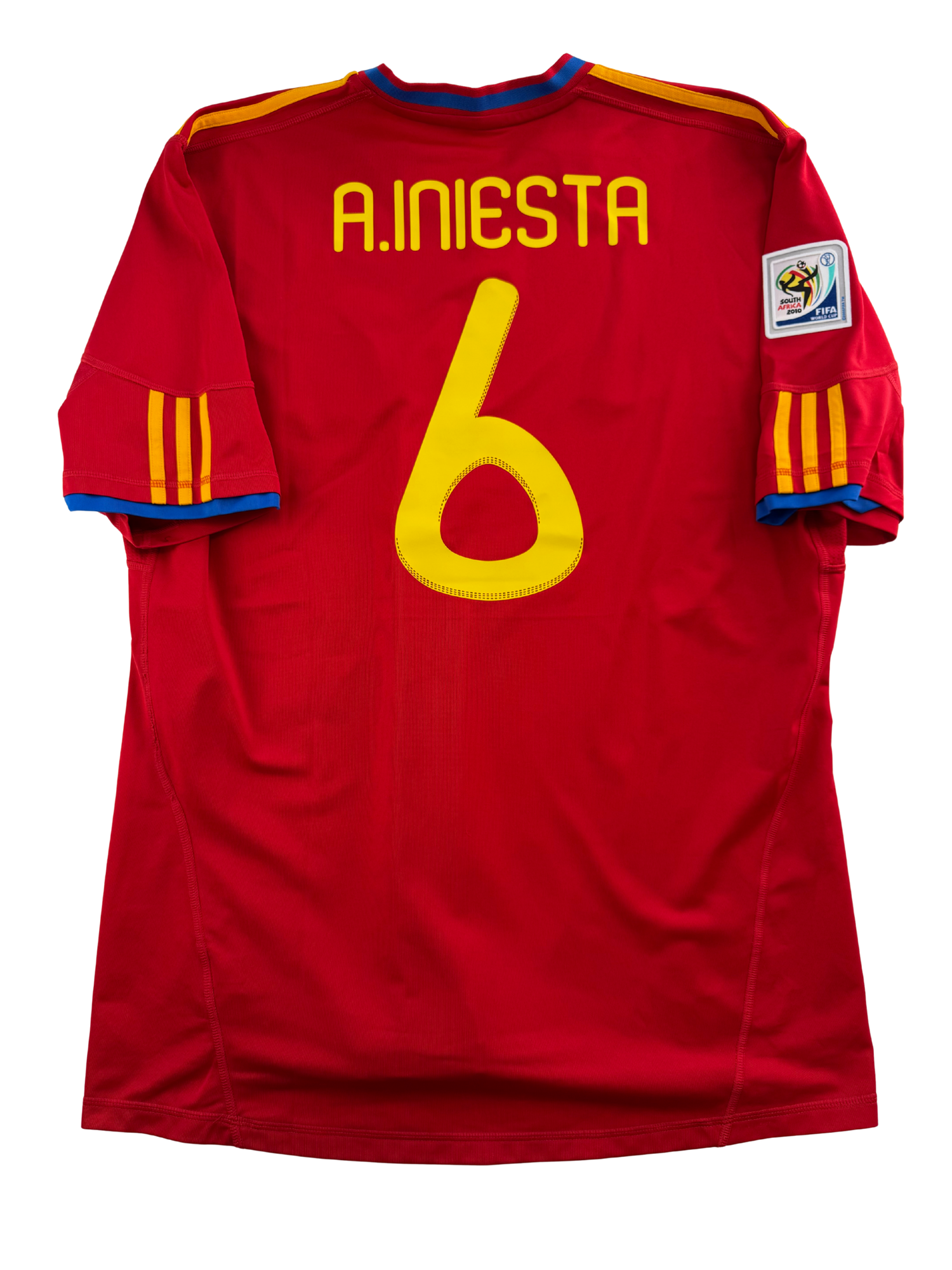 Andres Iniesta Spanien 09/10 - XL